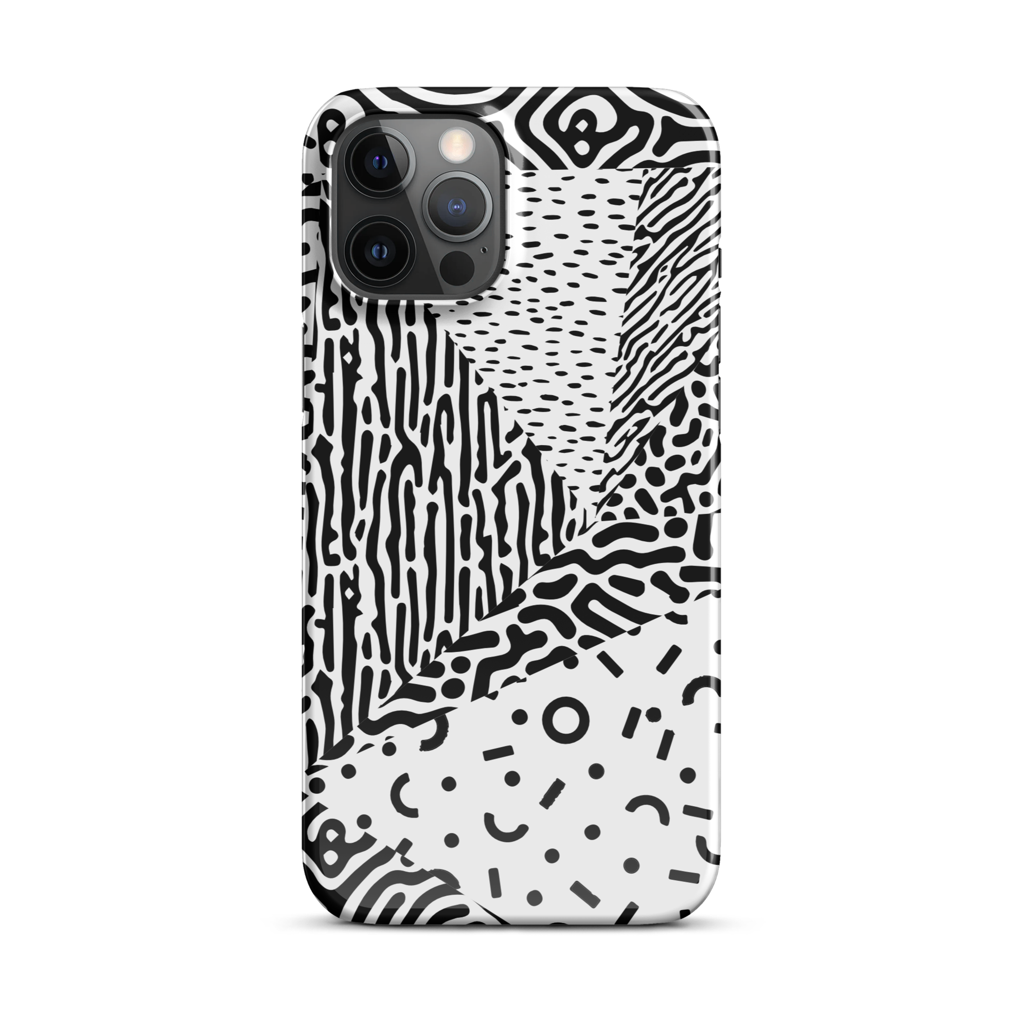 Abstract Animal Print iPhone 12 Pro Max Case