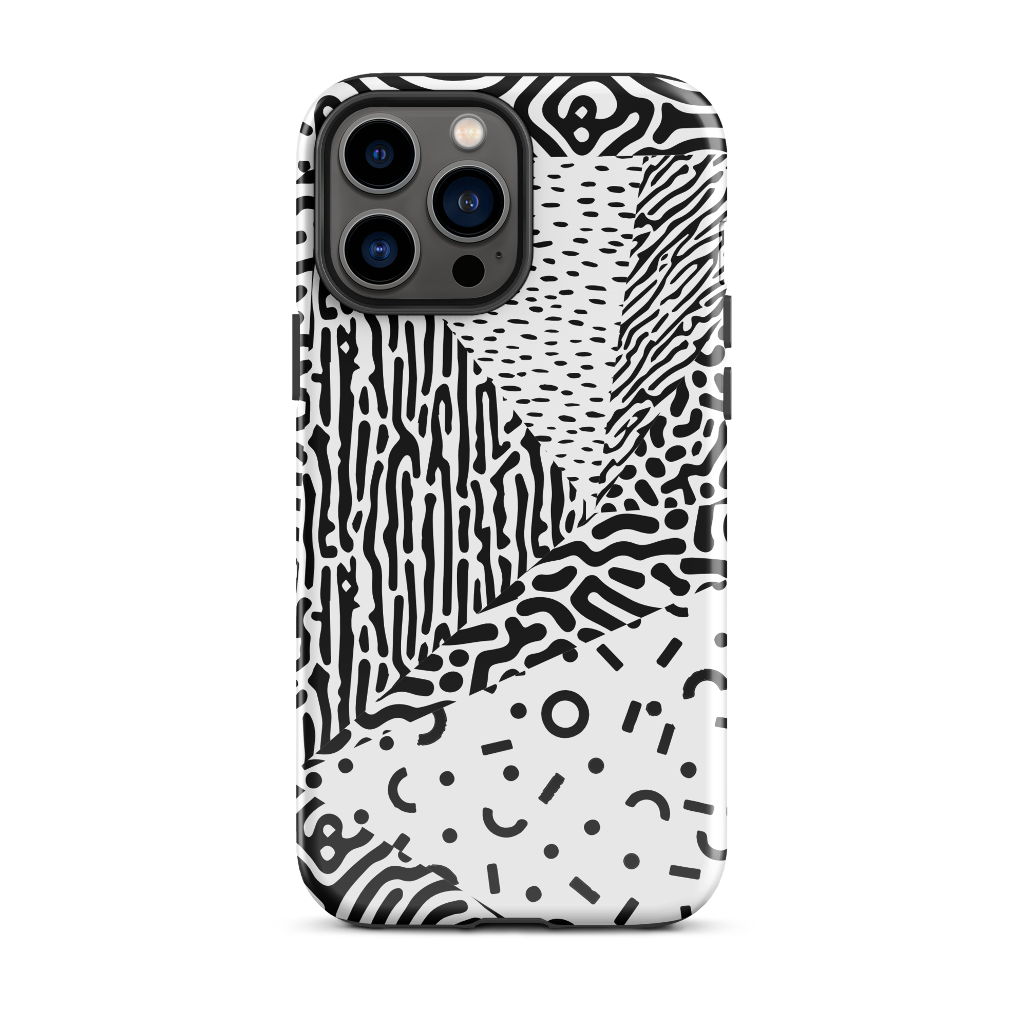 Abstract Animal Print iPhone 13 Pro Max Case