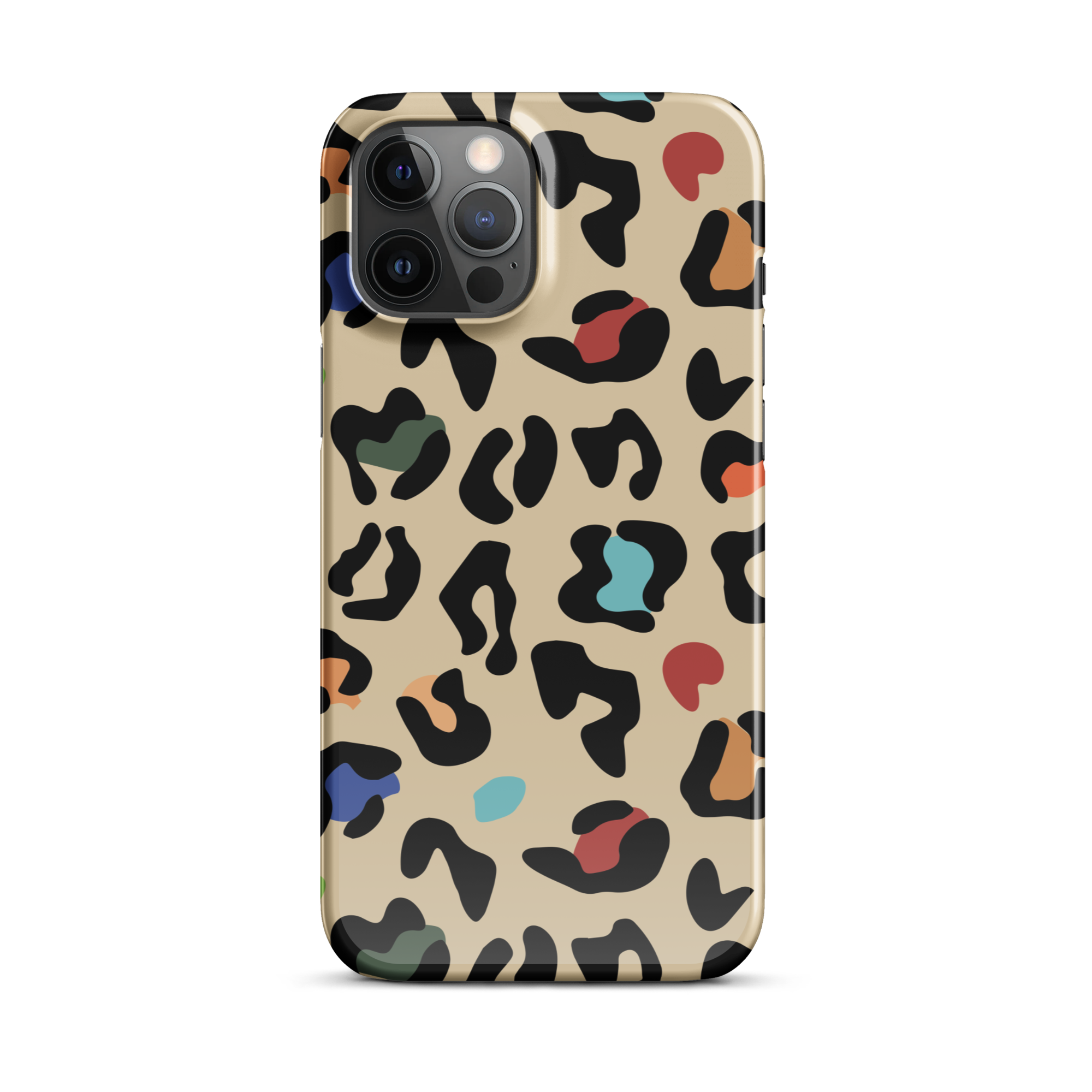Abstract Leopard Print iPhone 12 Pro Max Case