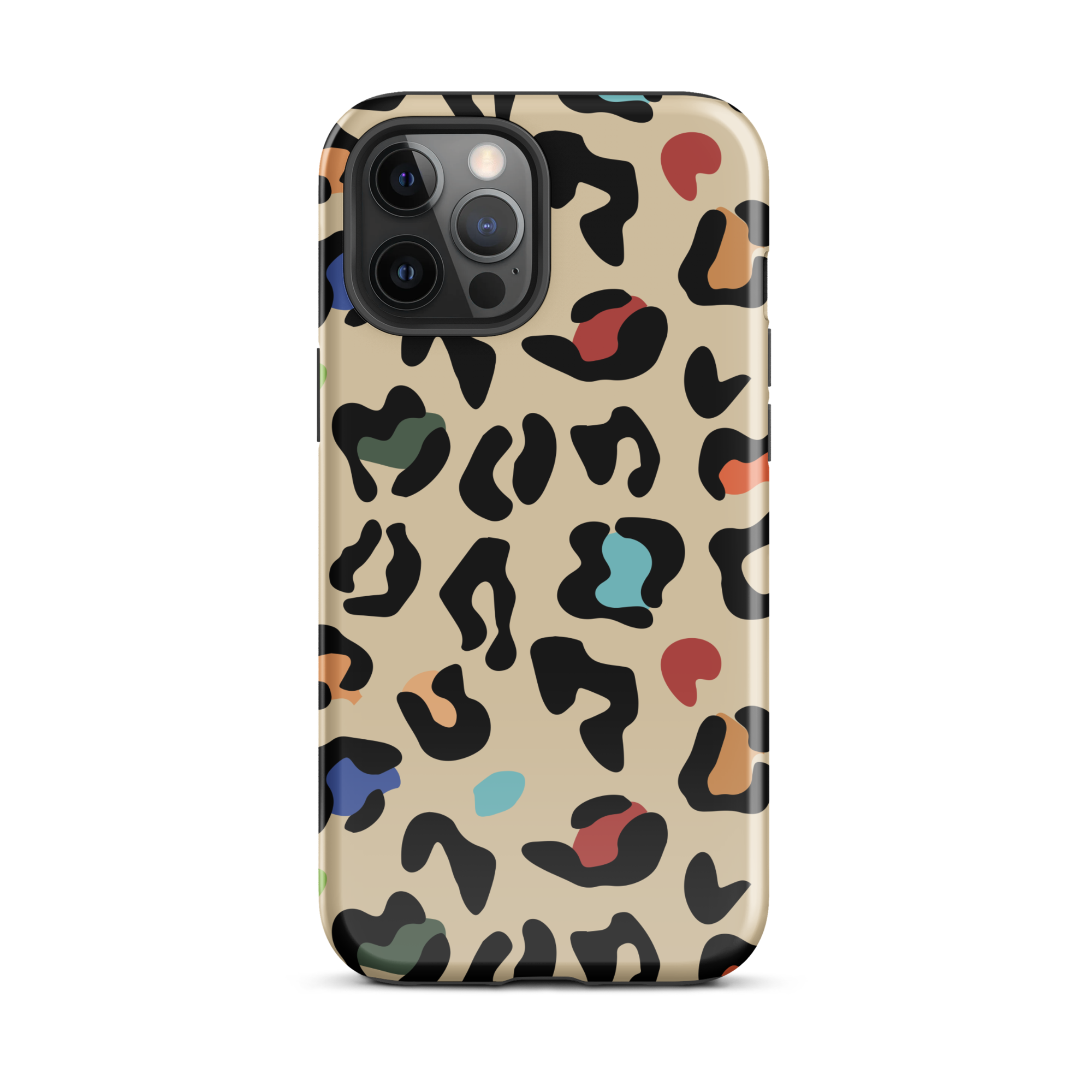 Abstract Leopard Print iPhone 12 Pro Max Case
