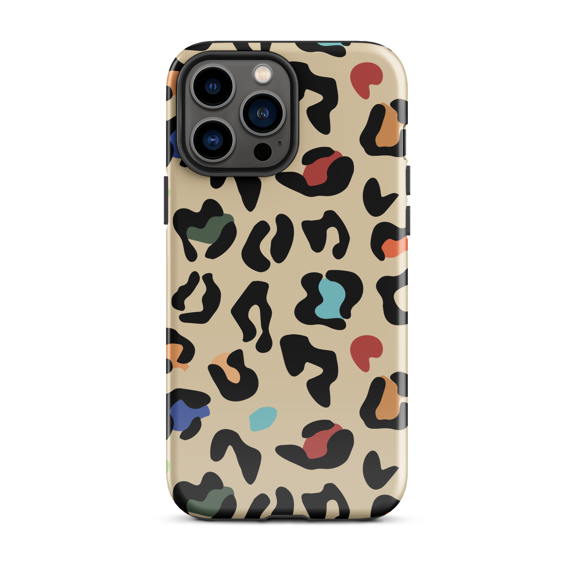 Abstract Leopard Print iPhone 13 Pro Max Case