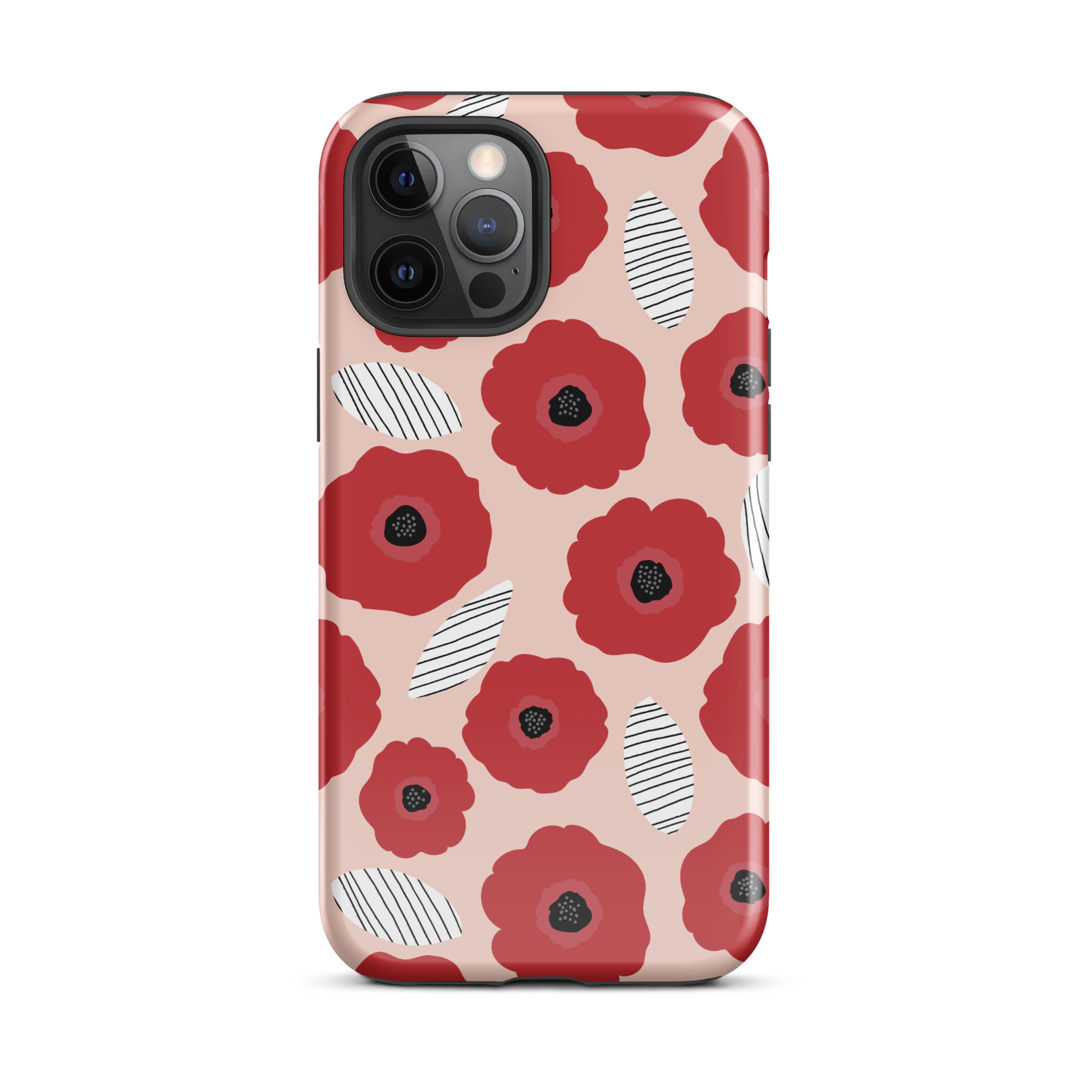 Abstract Poppies iPhone 12 Pro Max Case