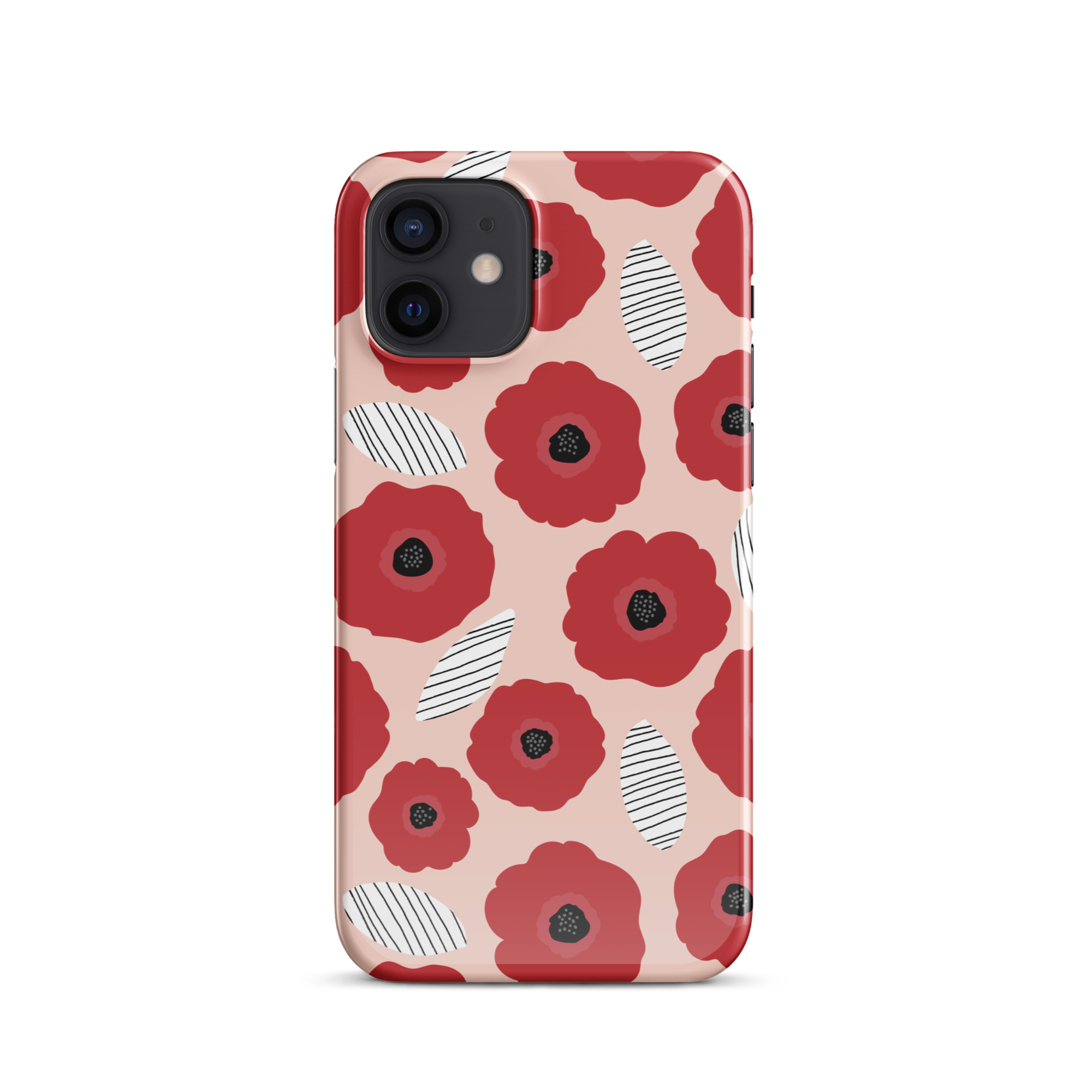 Abstract Poppies iPhone 12 Case