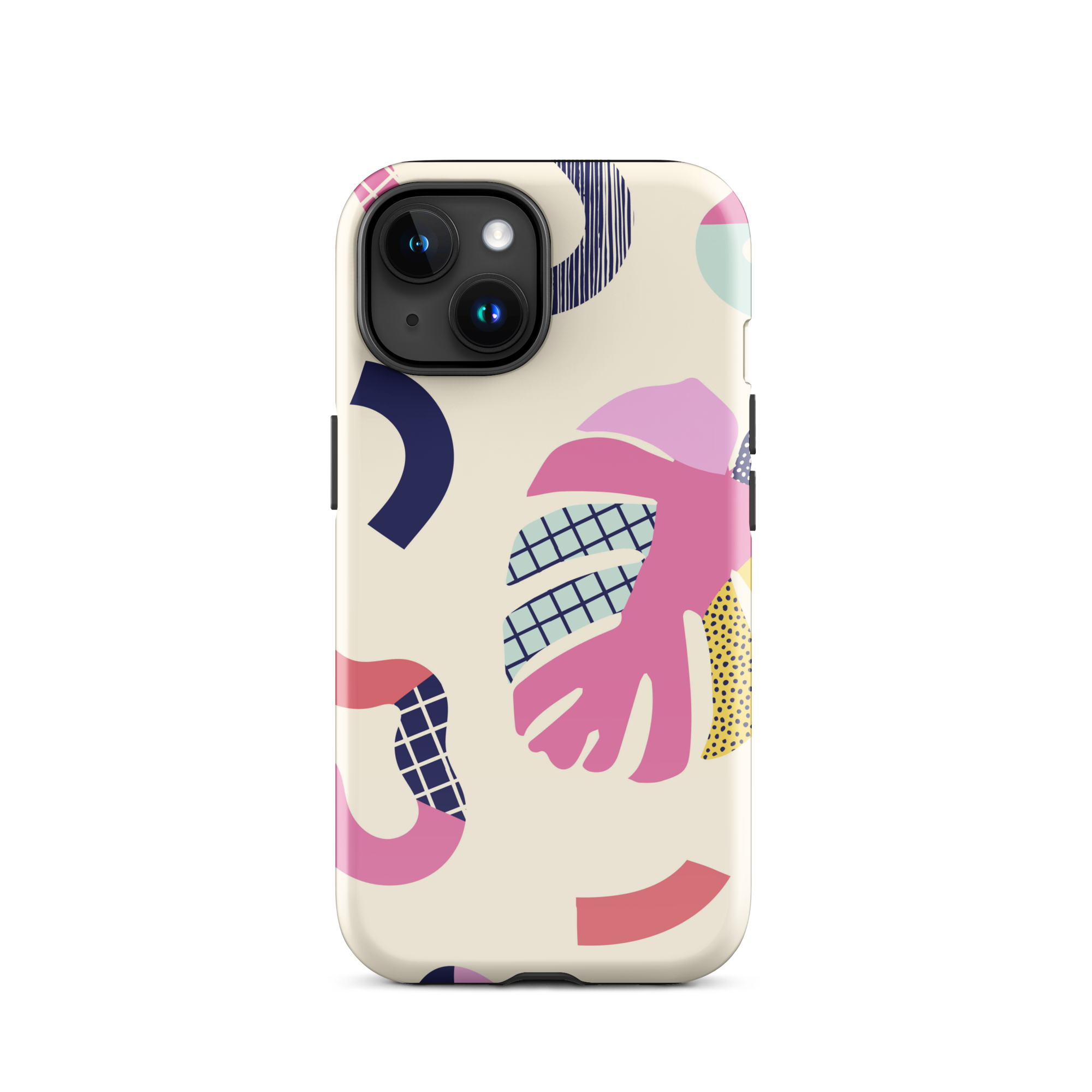 Abstract Tropics iPhone 15 Case