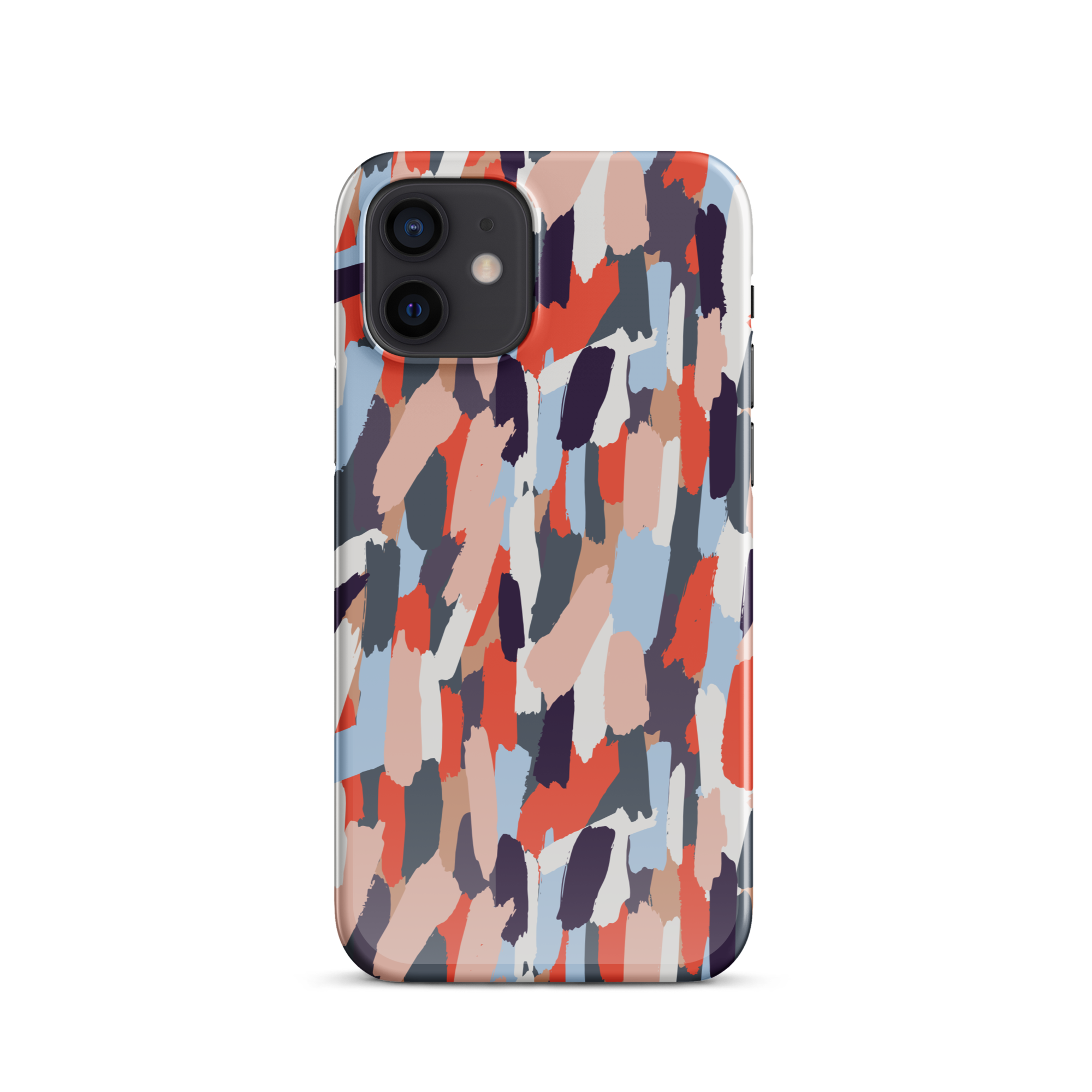 Brushstroke Collage iPhone 12 Case