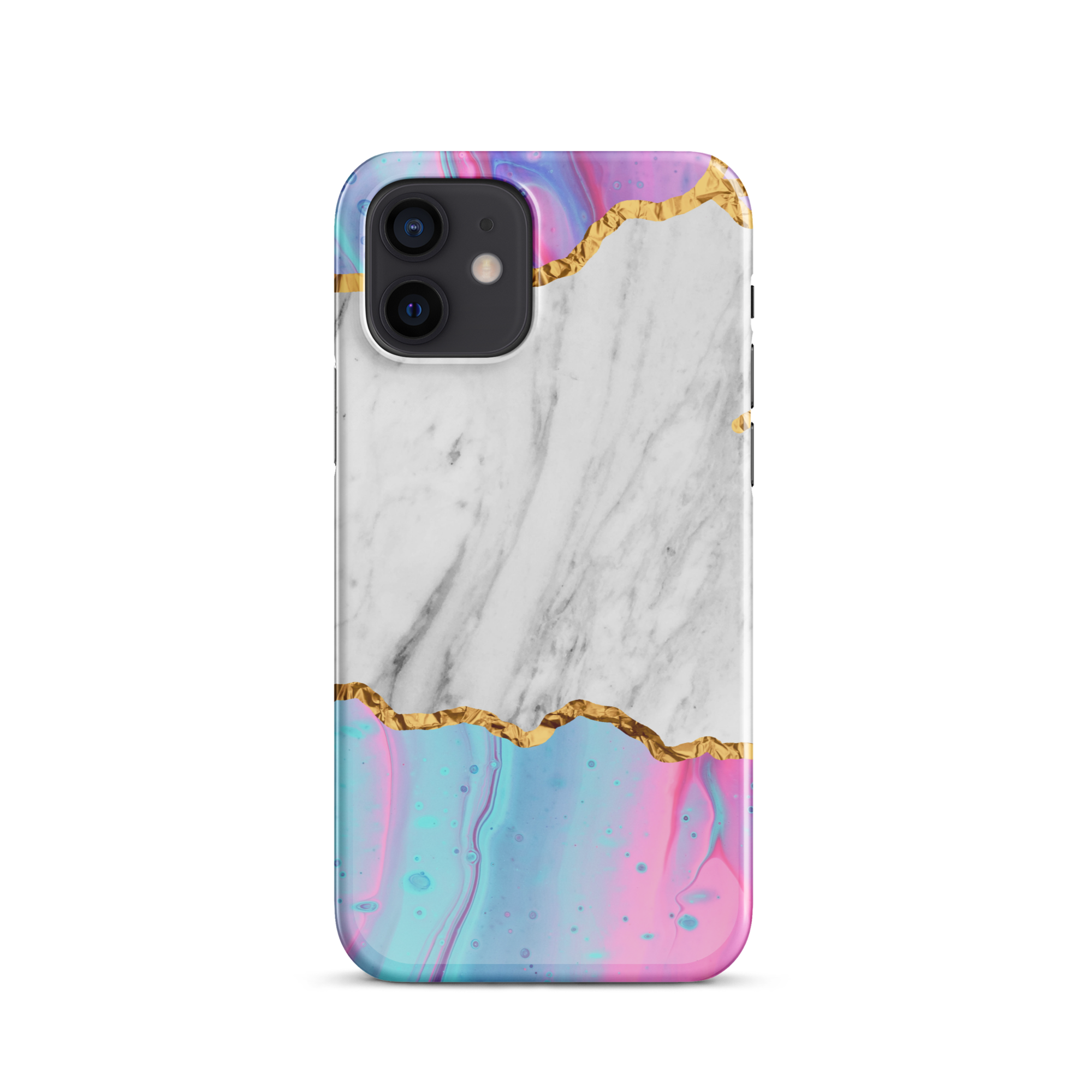 Candy Gold Marble iPhone 12 Case