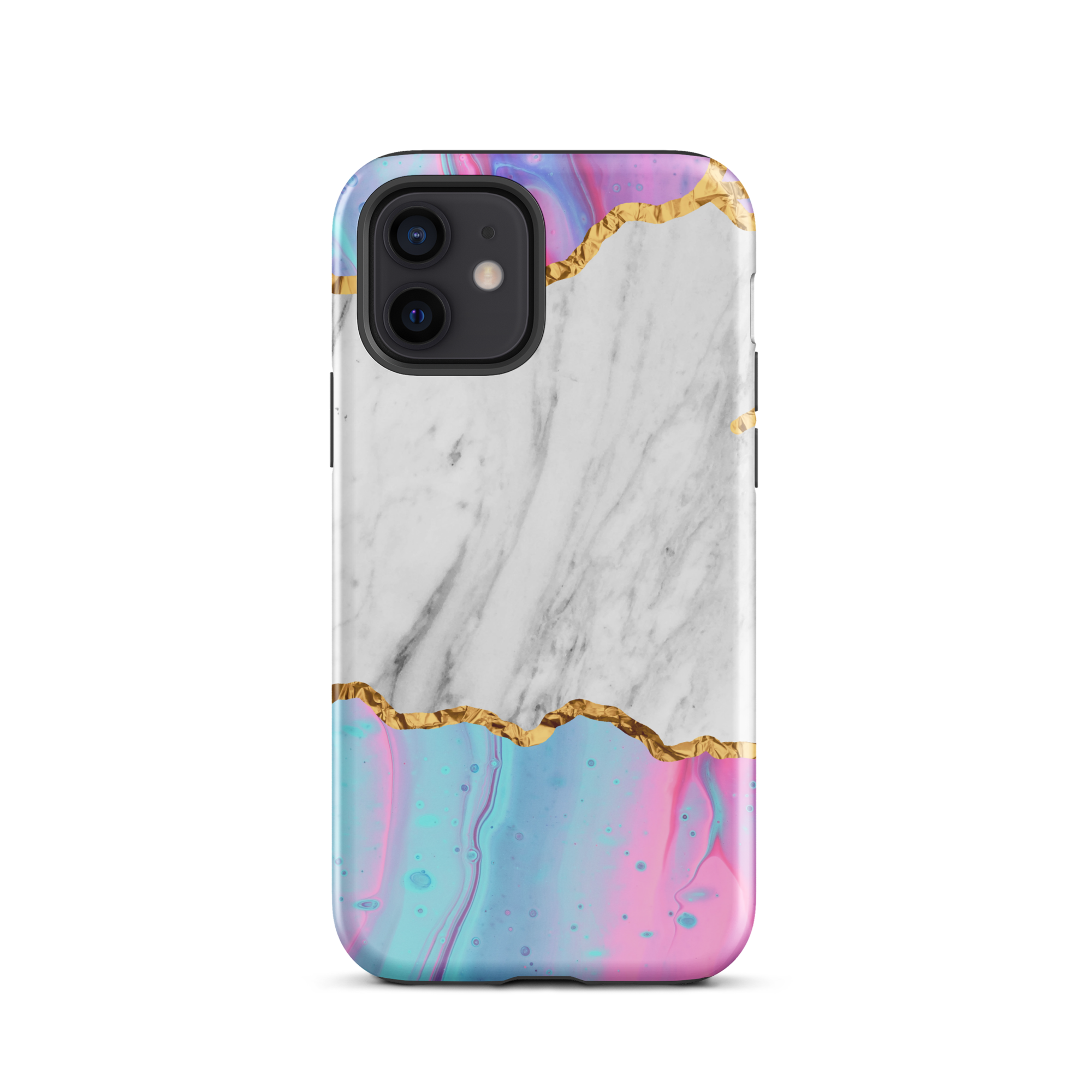 Candy Gold Marble iPhone 12 Case