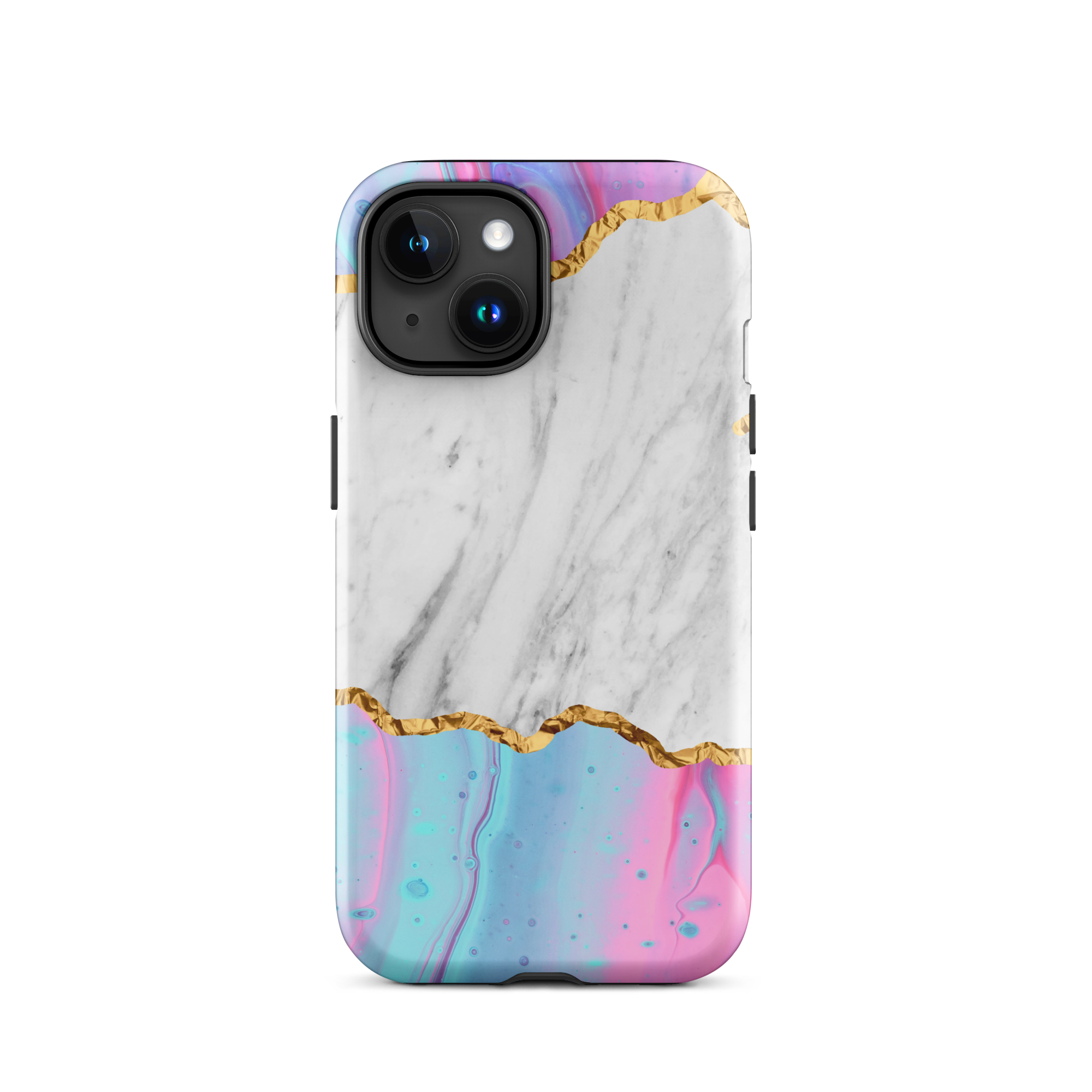 Candy Gold Marble iPhone 15 Case