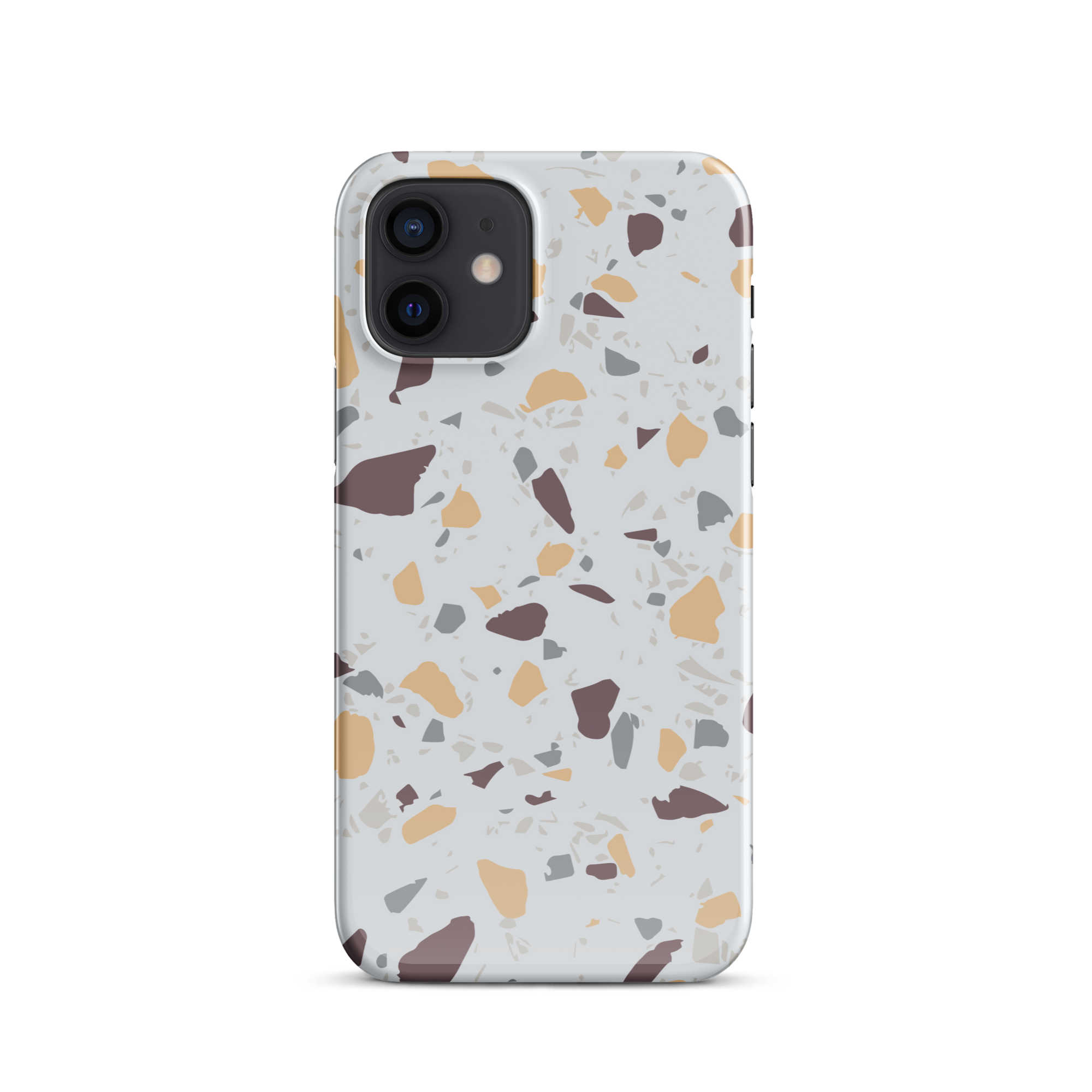 Coffee Terrazzo iPhone 12 Case