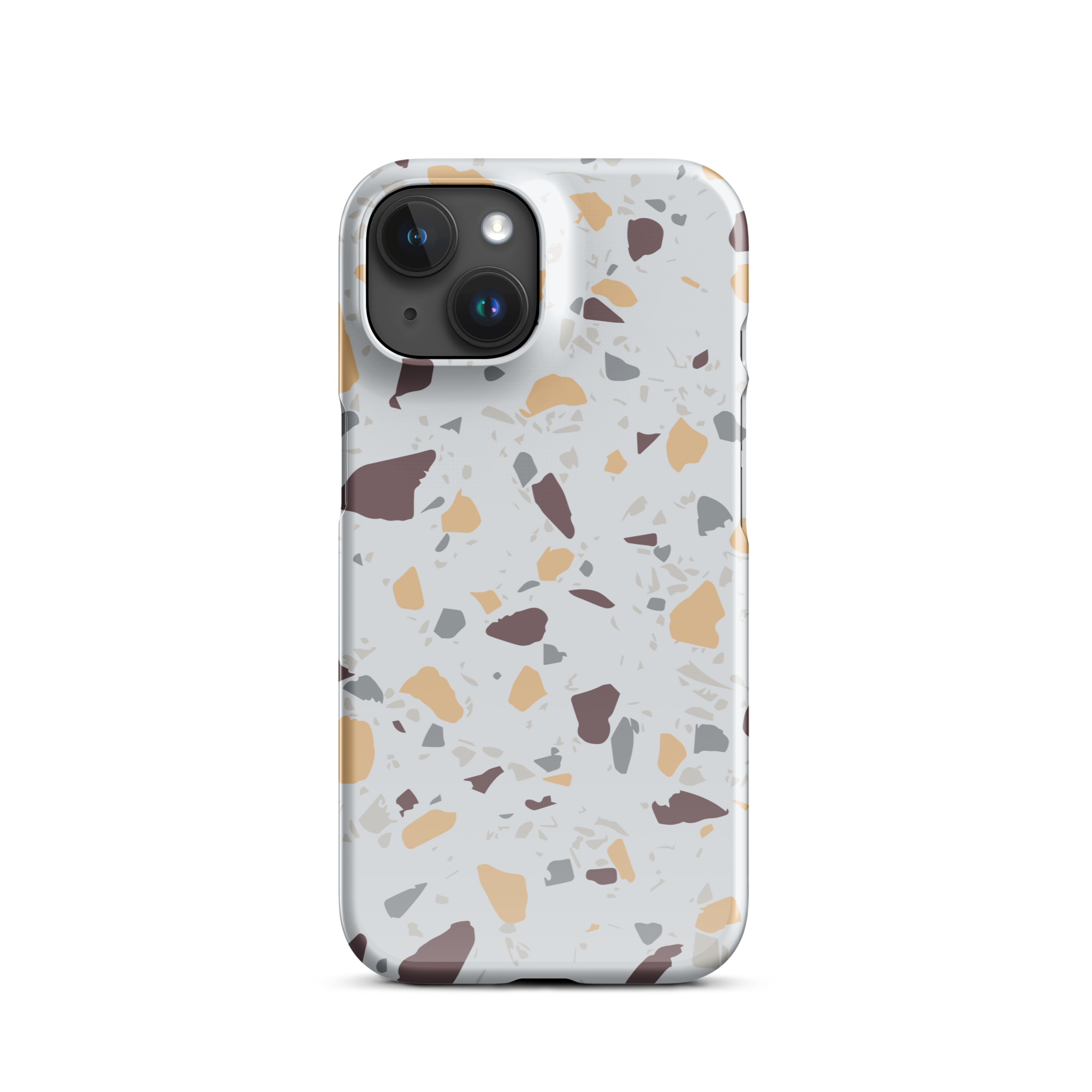 Coffee Terrazzo iPhone 15 Case