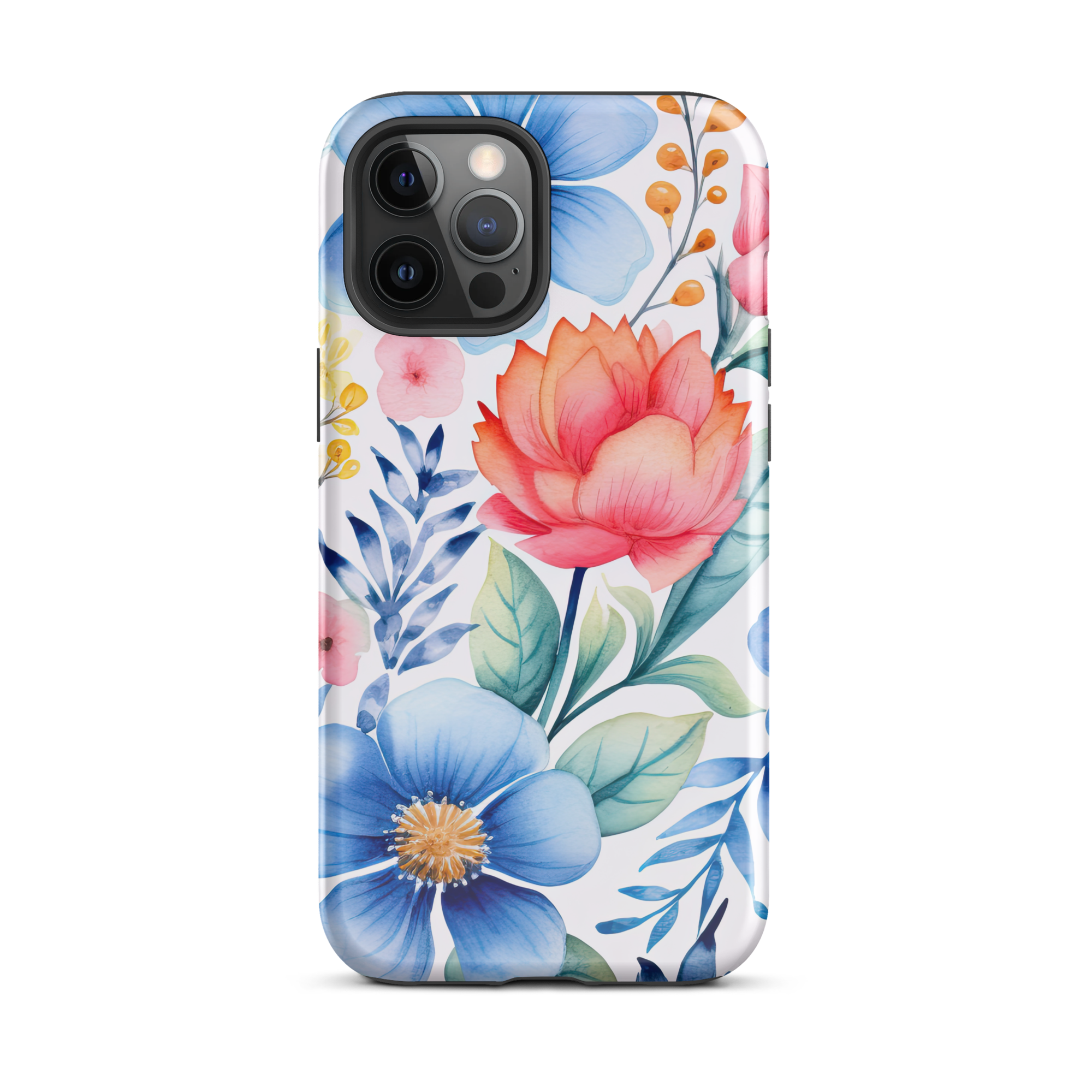 Coral Blossom iPhone 12 Pro Max Case