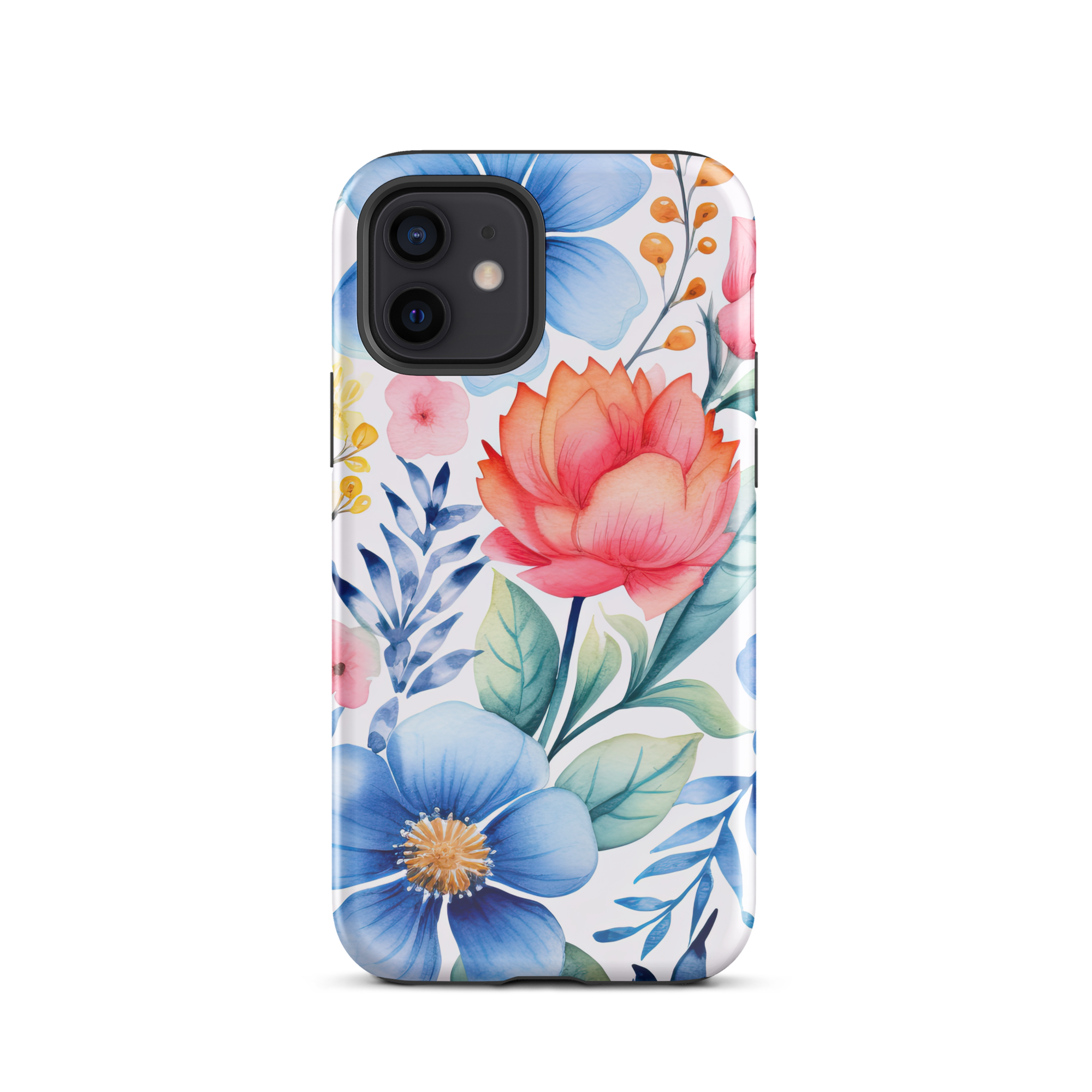 Coral Blossom iPhone 12 Case