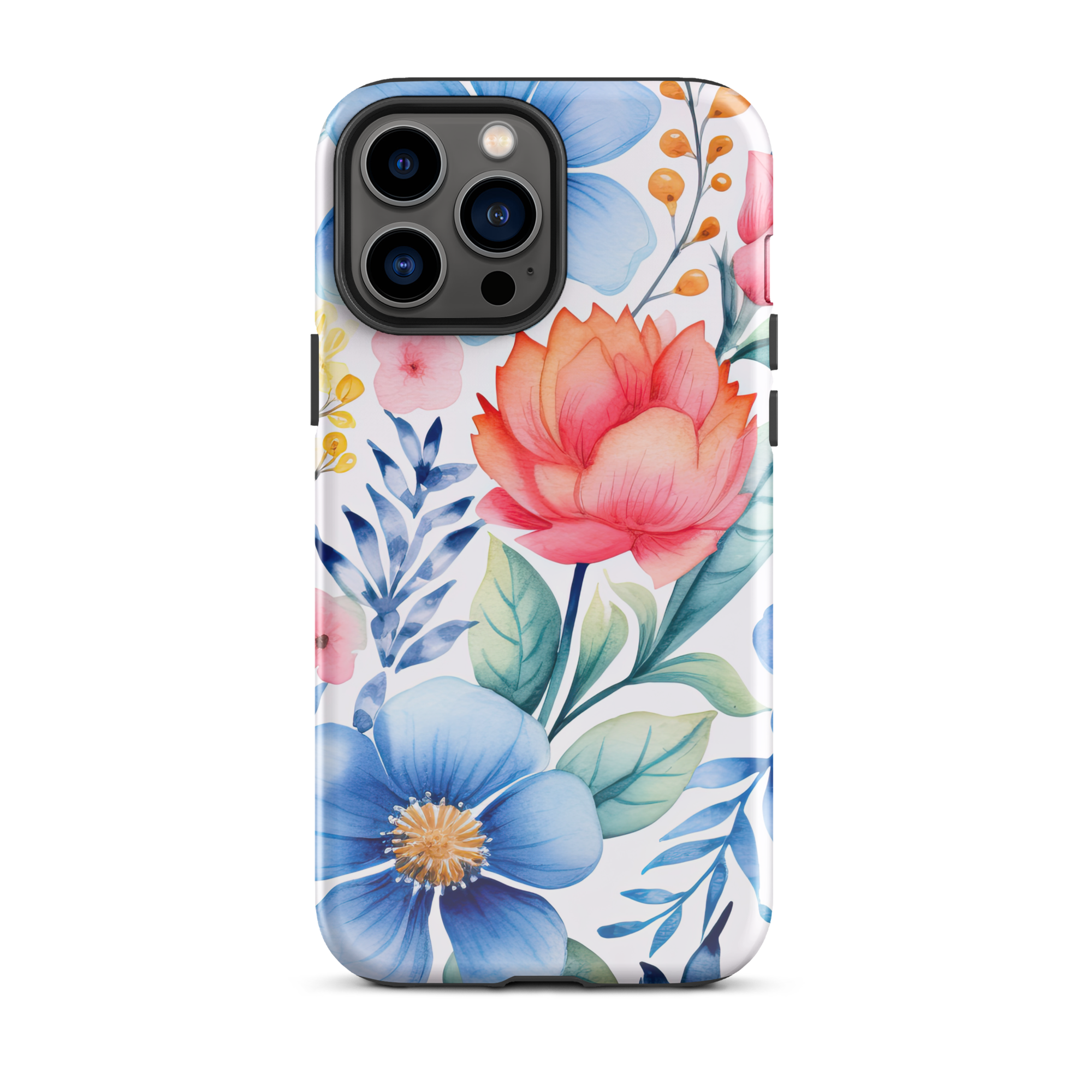 Coral Blossom iPhone 13 Pro Max Case