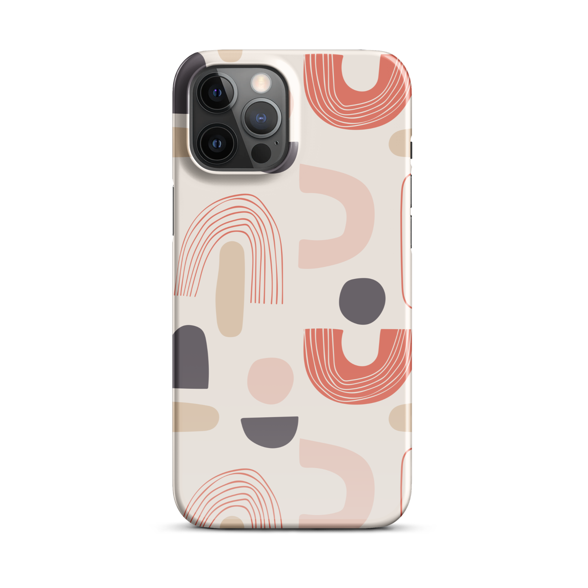 Coral Curves iPhone 12 Pro Max Case
