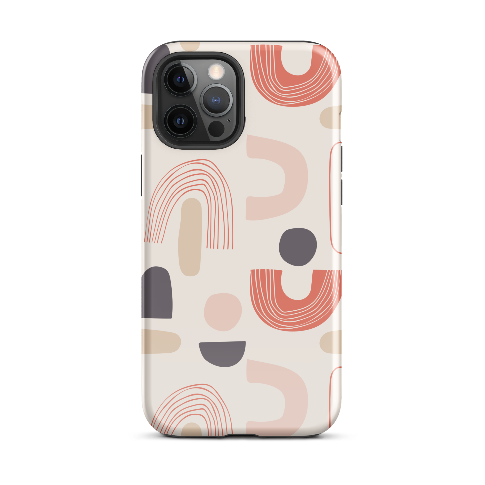 Coral Curves iPhone 12 Pro Max Case