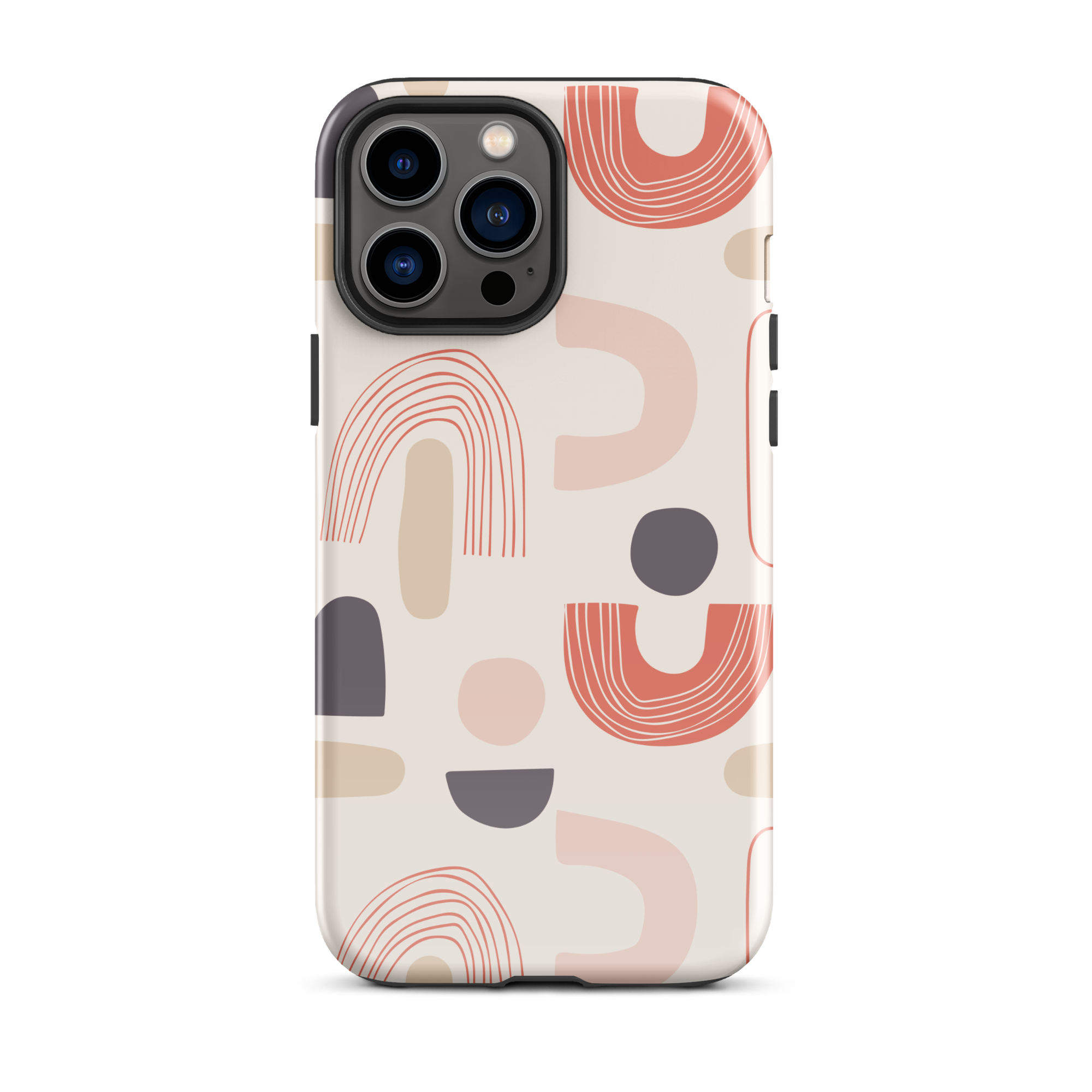 Coral Curves iPhone 13 Pro Max Case