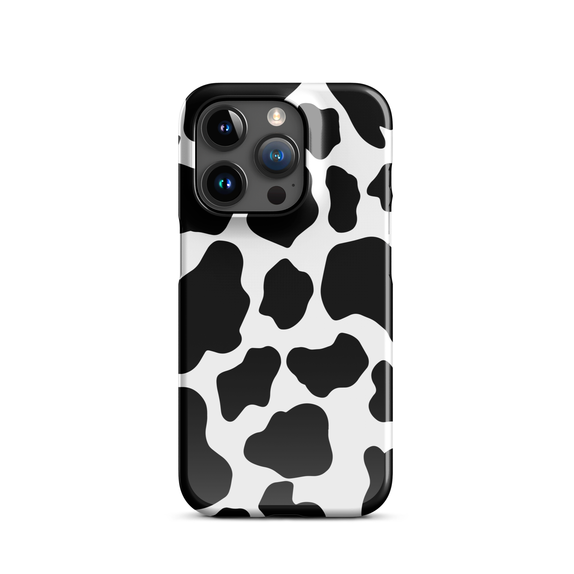 Cow Print iPhone 15 Pro Case