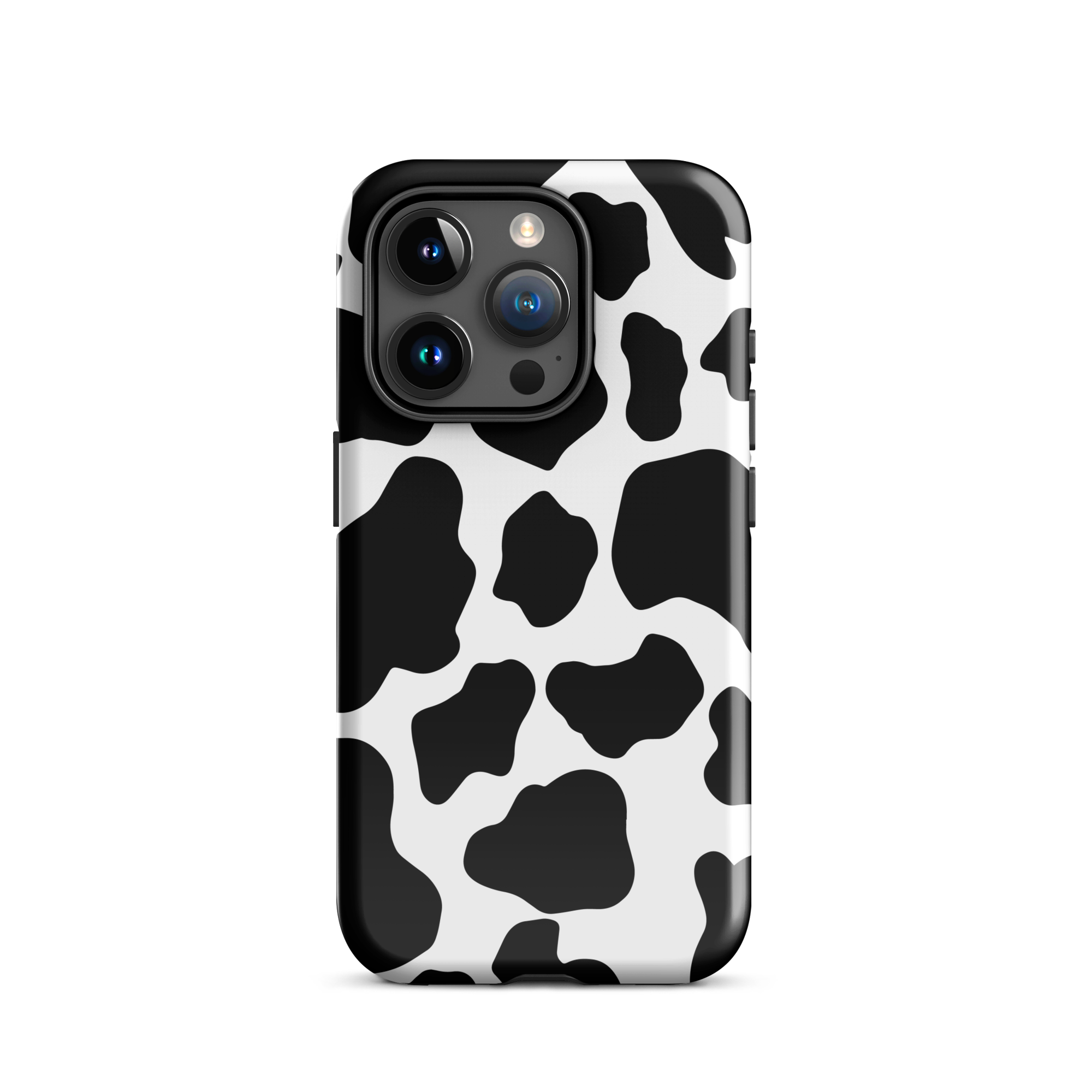 Cow Print iPhone 15 Pro Case