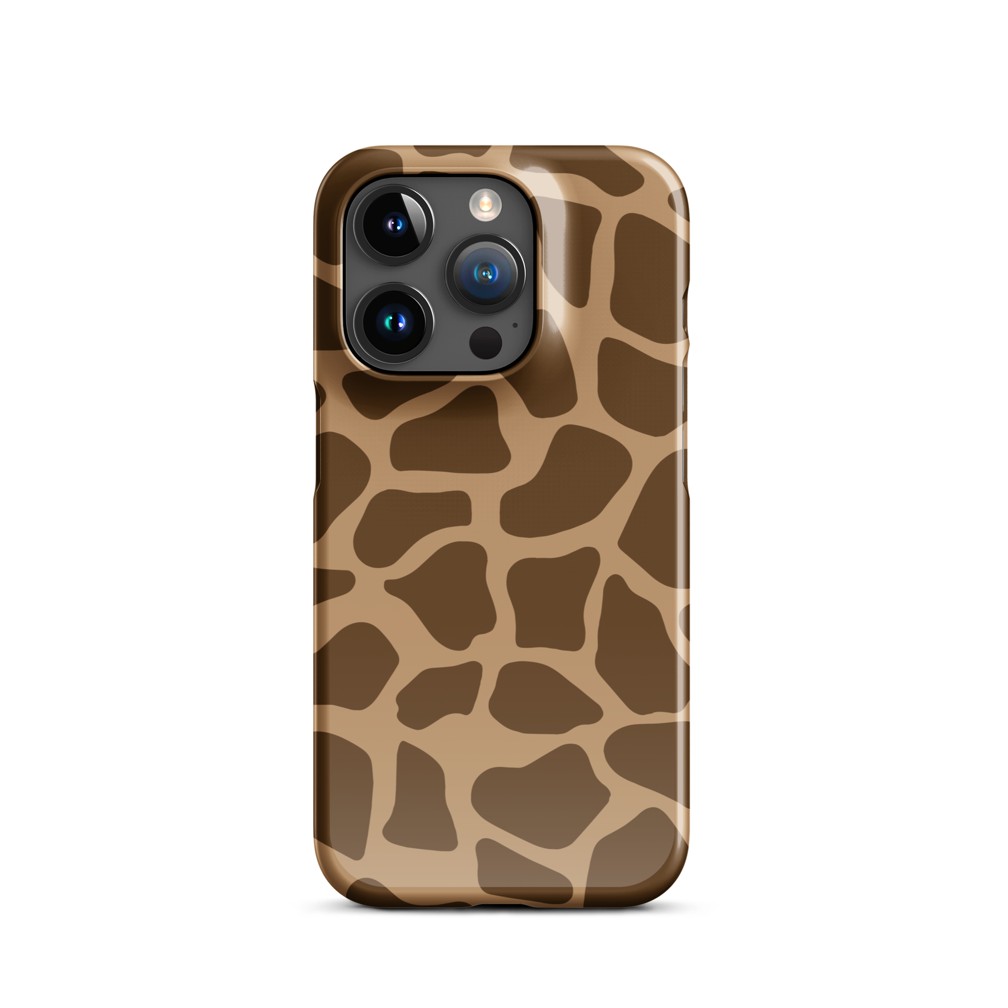 Giraffe Print iPhone 15 Pro Case