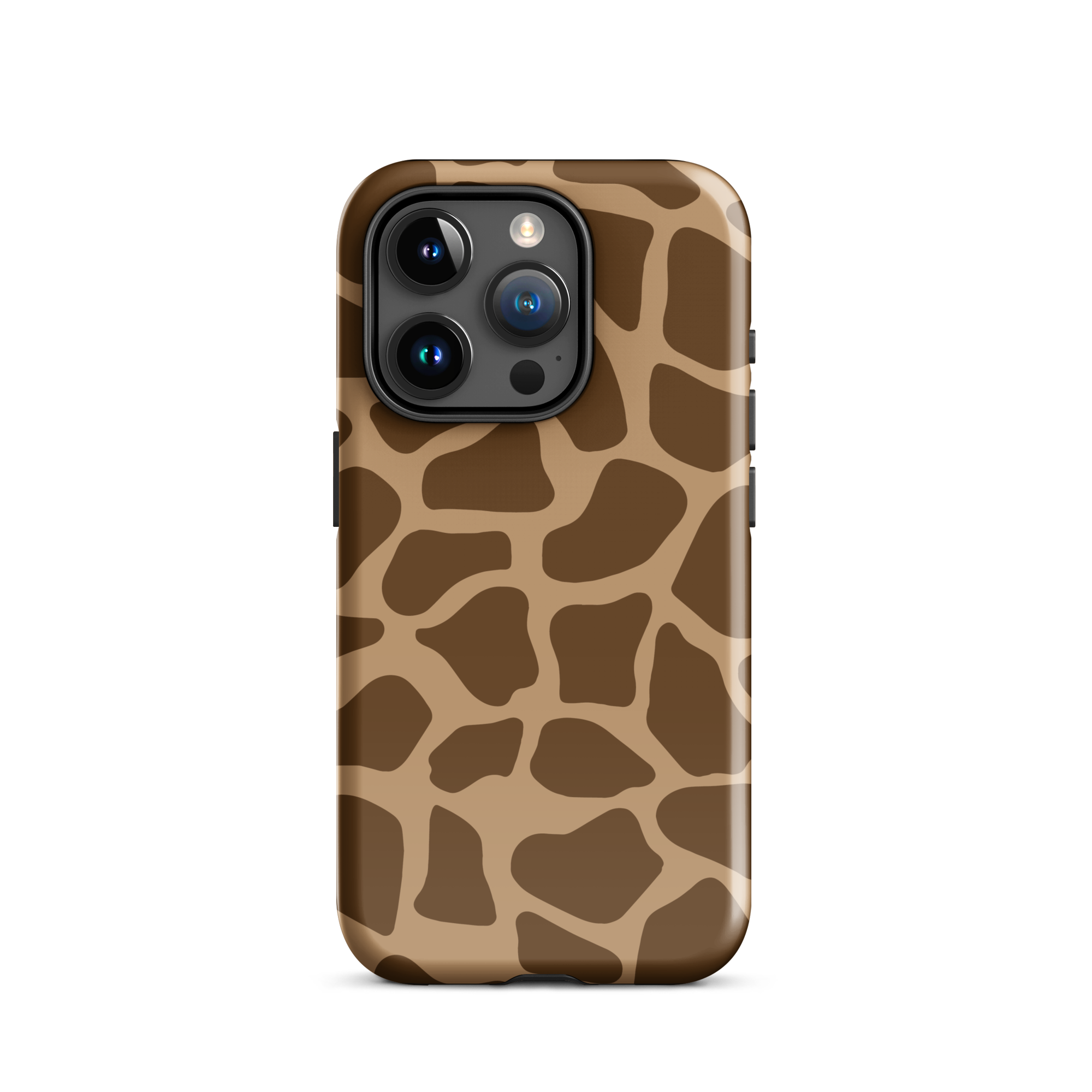 Giraffe Print iPhone 15 Pro Case