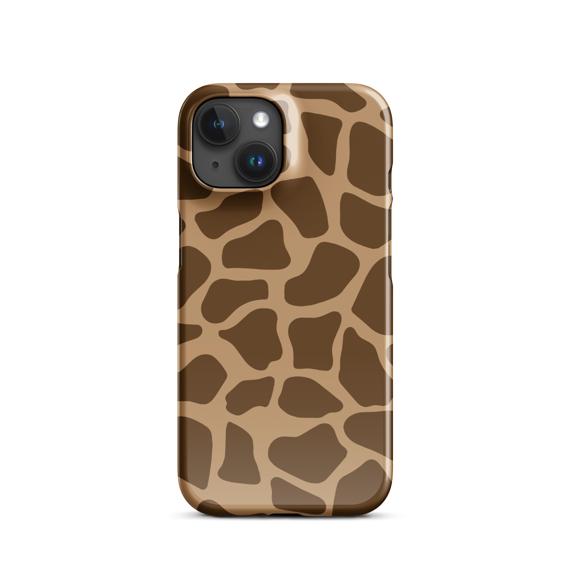 Giraffe Print iPhone 15 Case