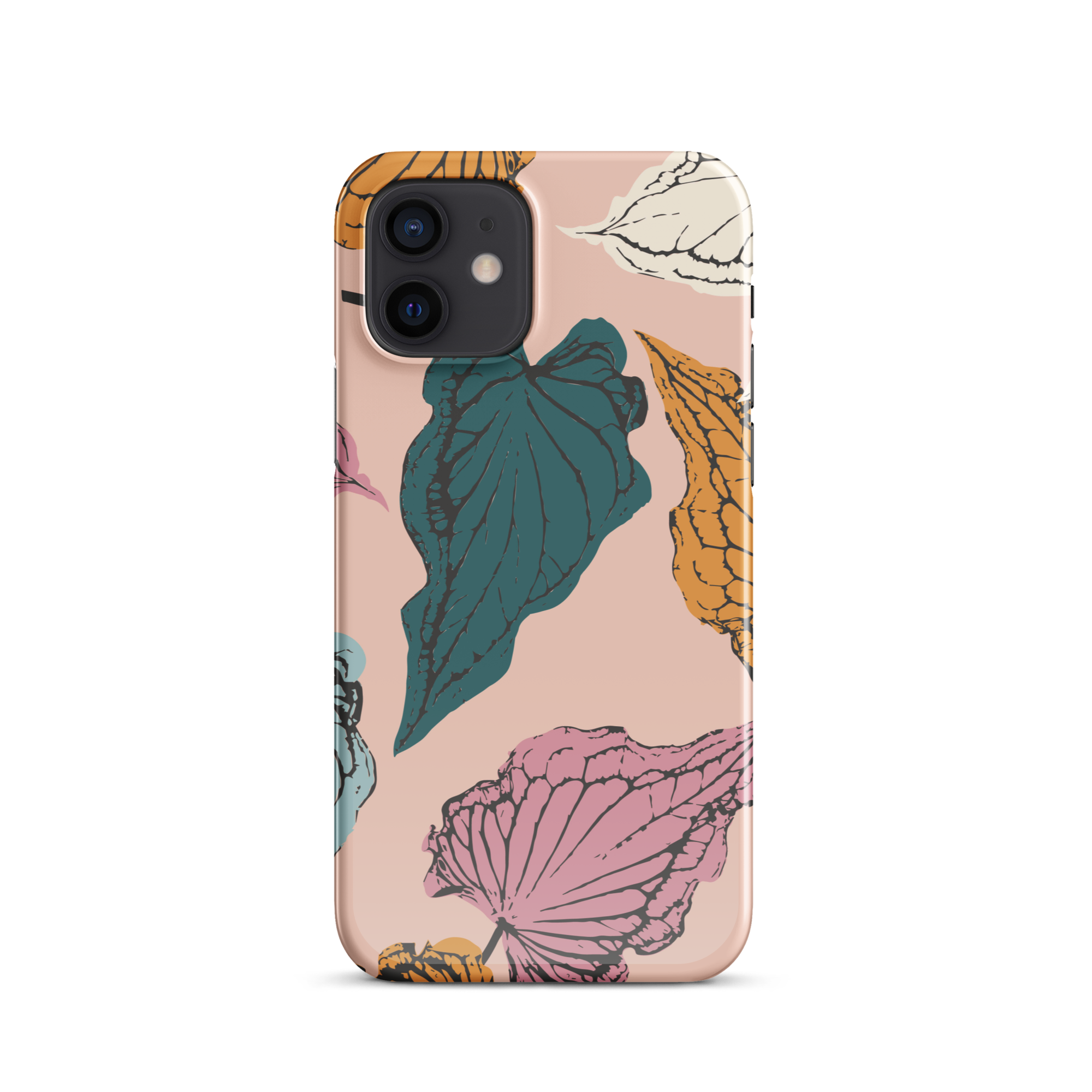 Leaf Sketches iPhone 12 Case