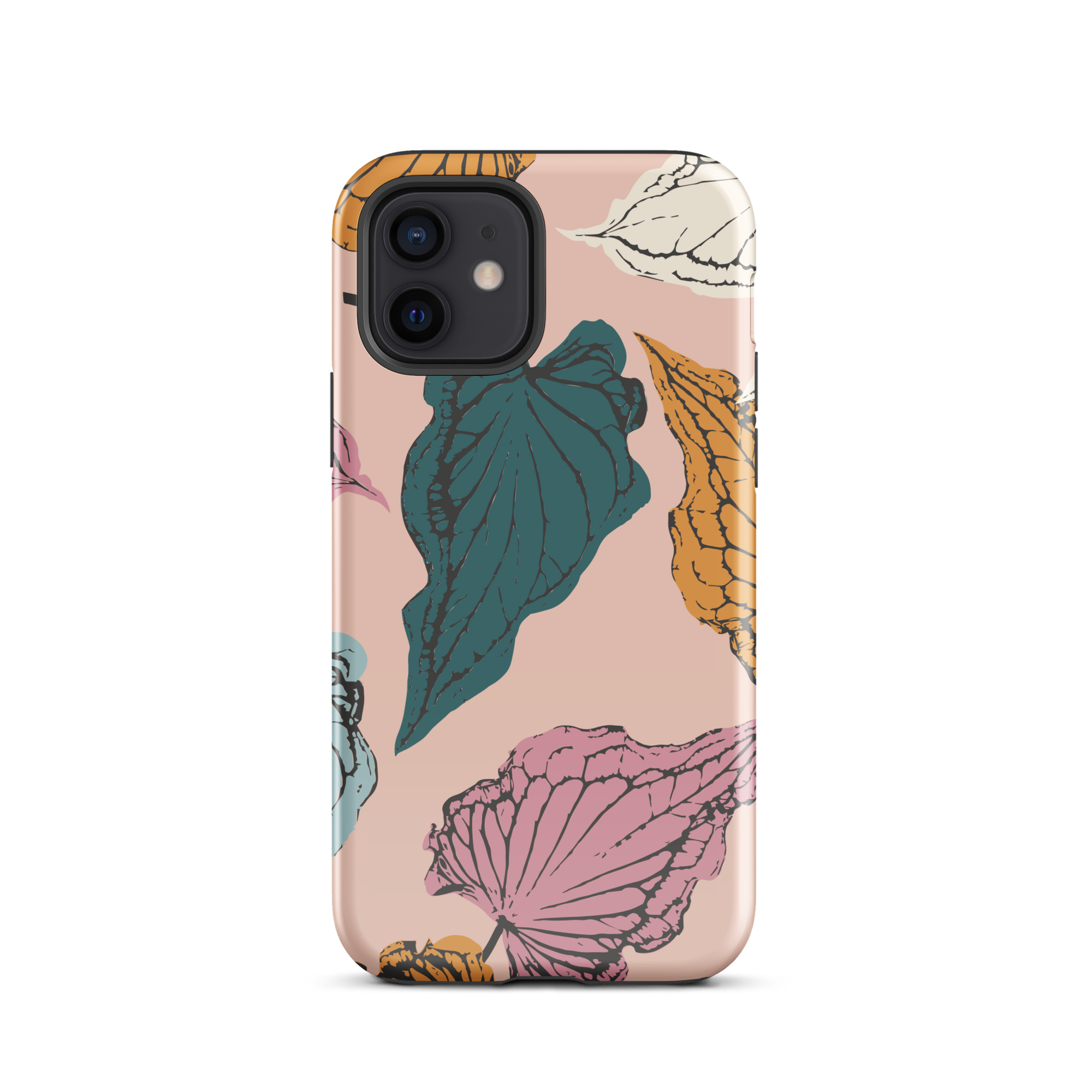 Leaf Sketches iPhone 12 Case