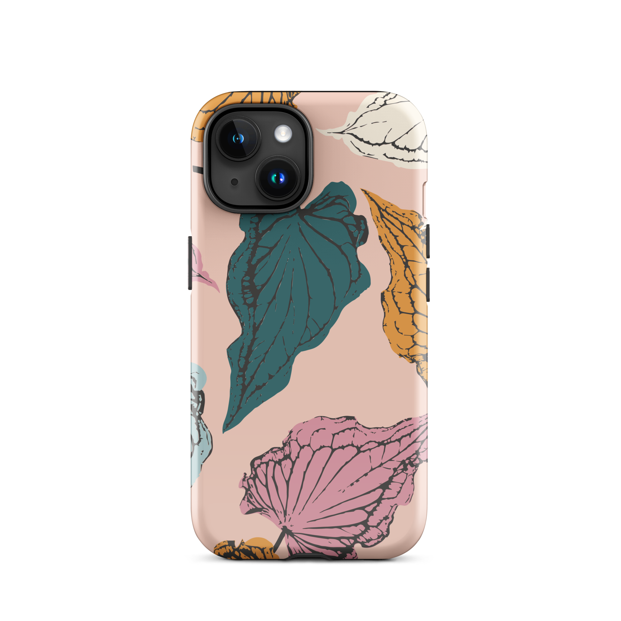 Leaf Sketches iPhone 15 Case