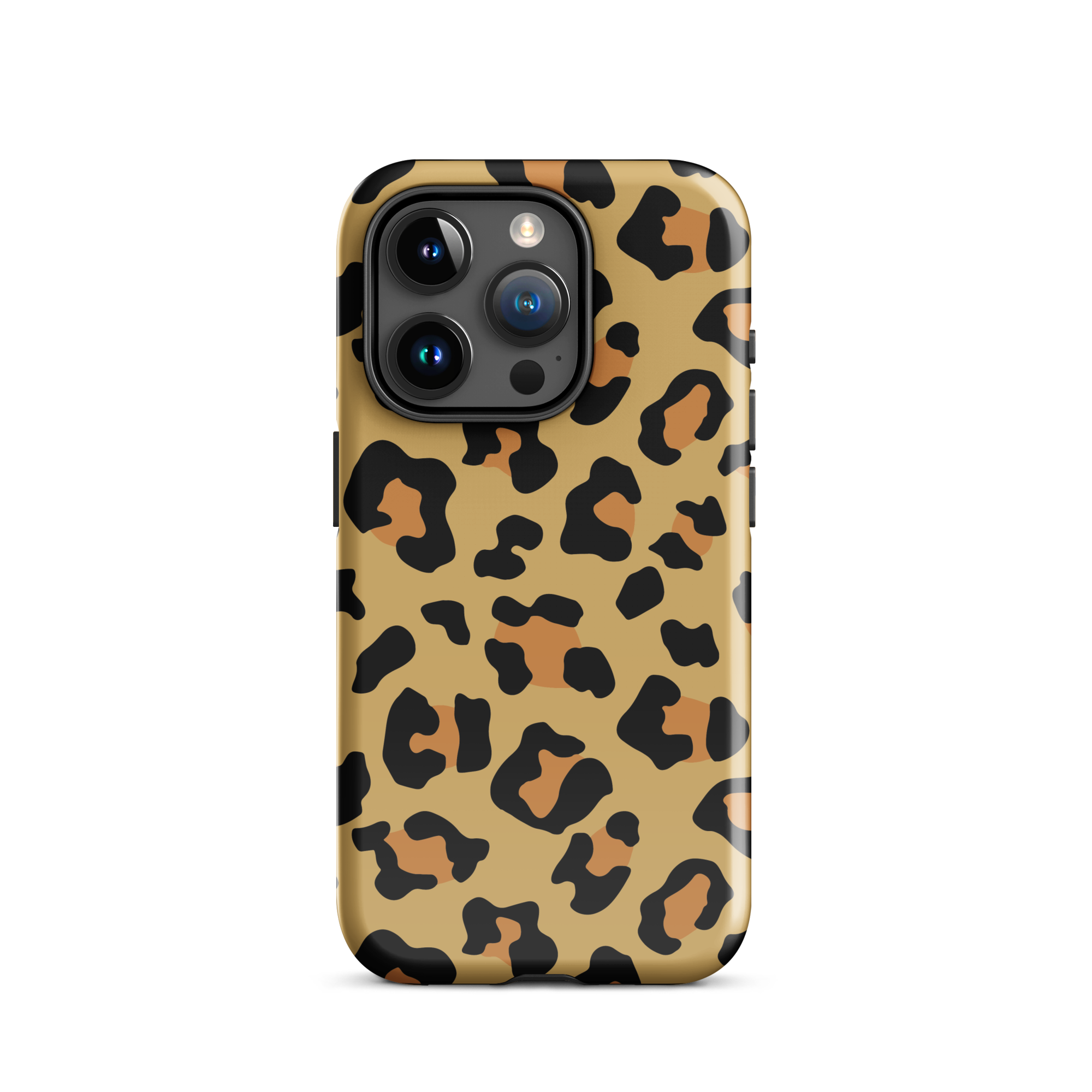 Leopard Print iPhone 15 Pro Case