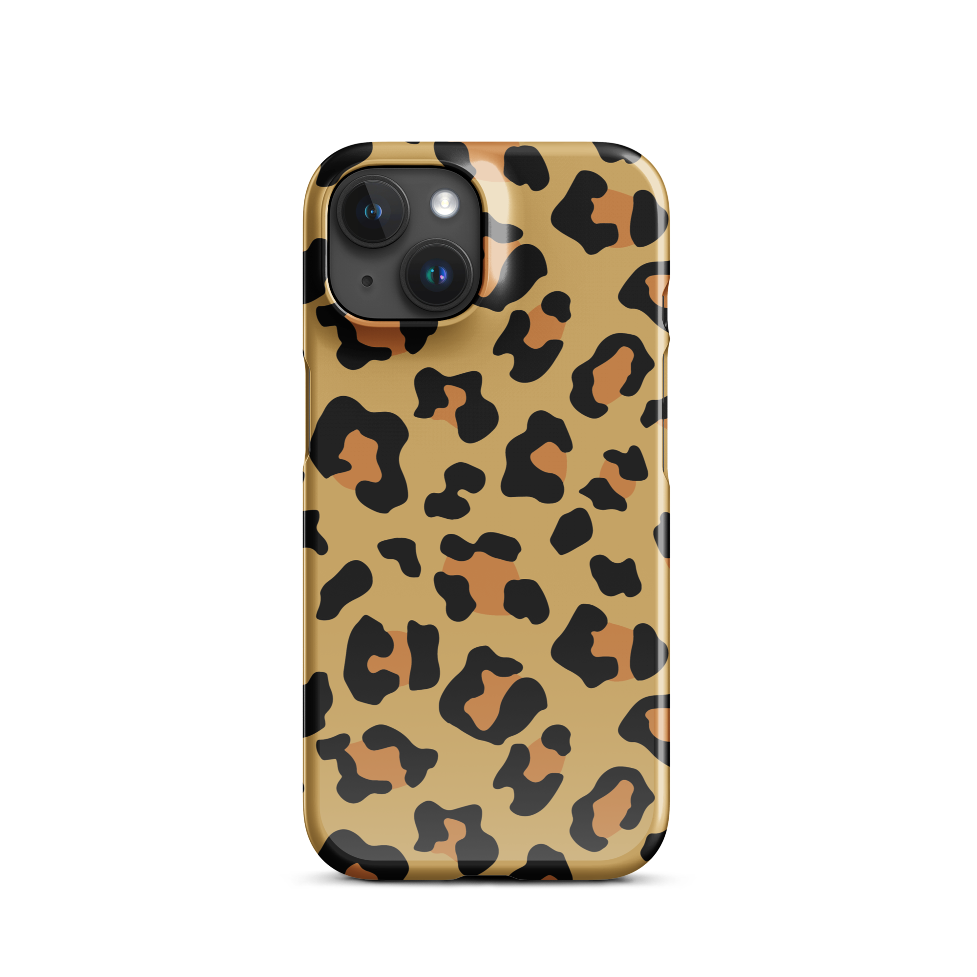 Leopard Print iPhone 15 Case