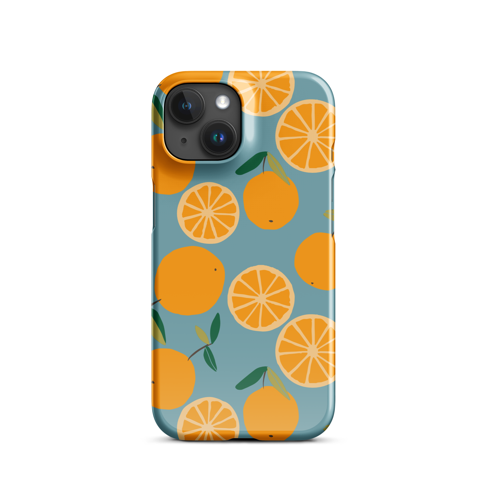 Orange Slice iPhone 15 Case