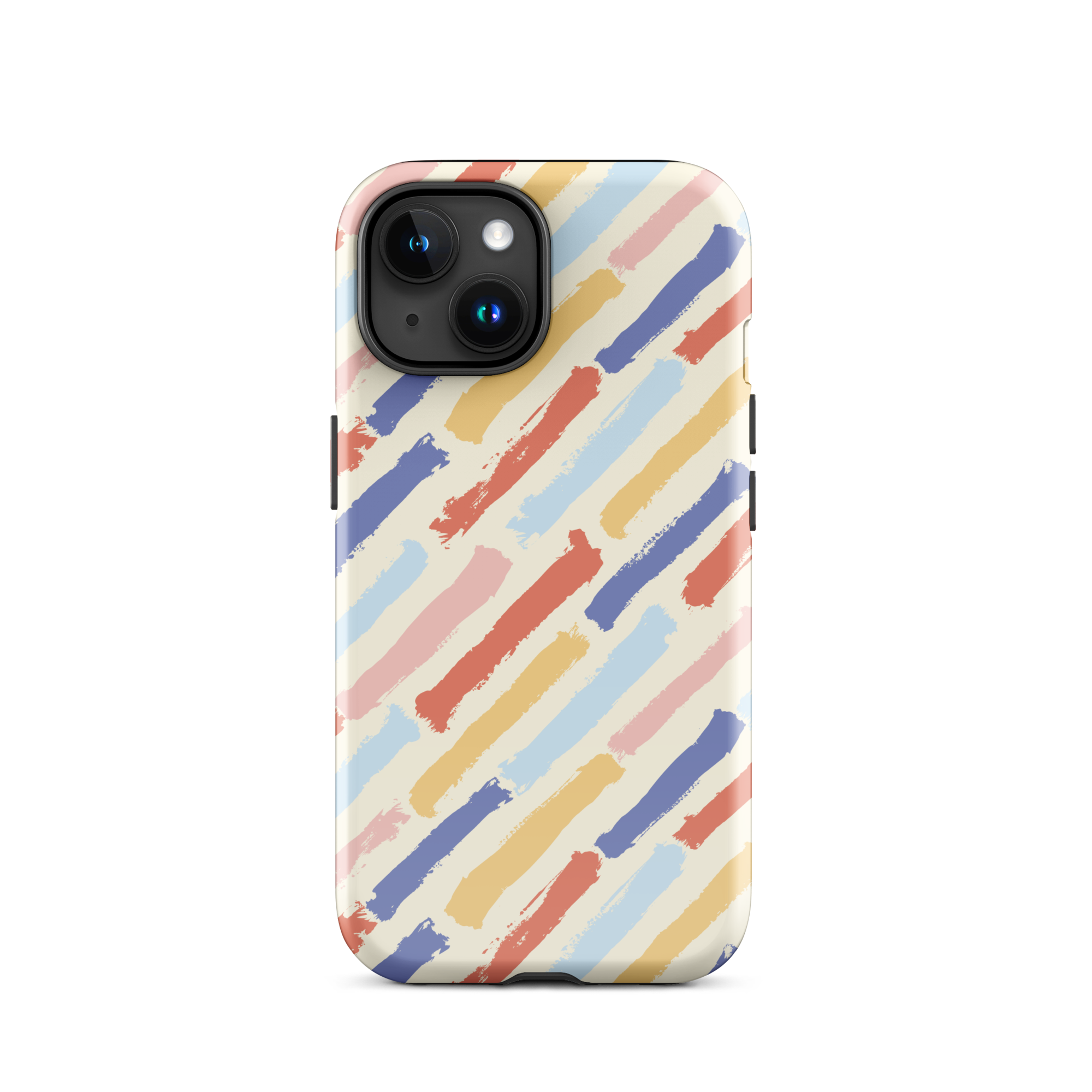 Pastel Paint Strokes iPhone 15 Case