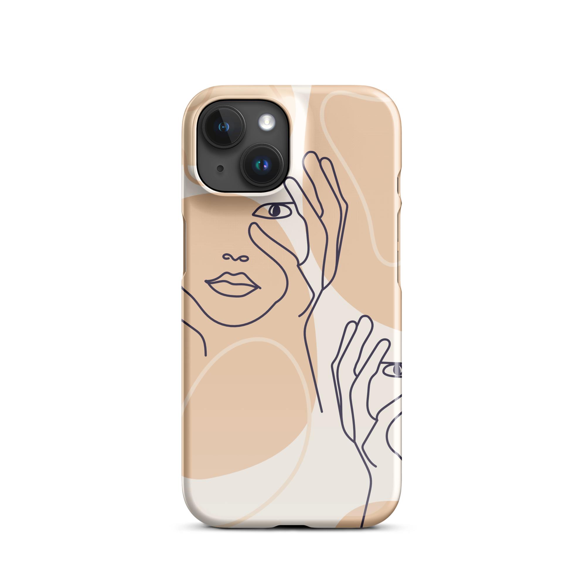 Peach Muse iPhone 15 Case