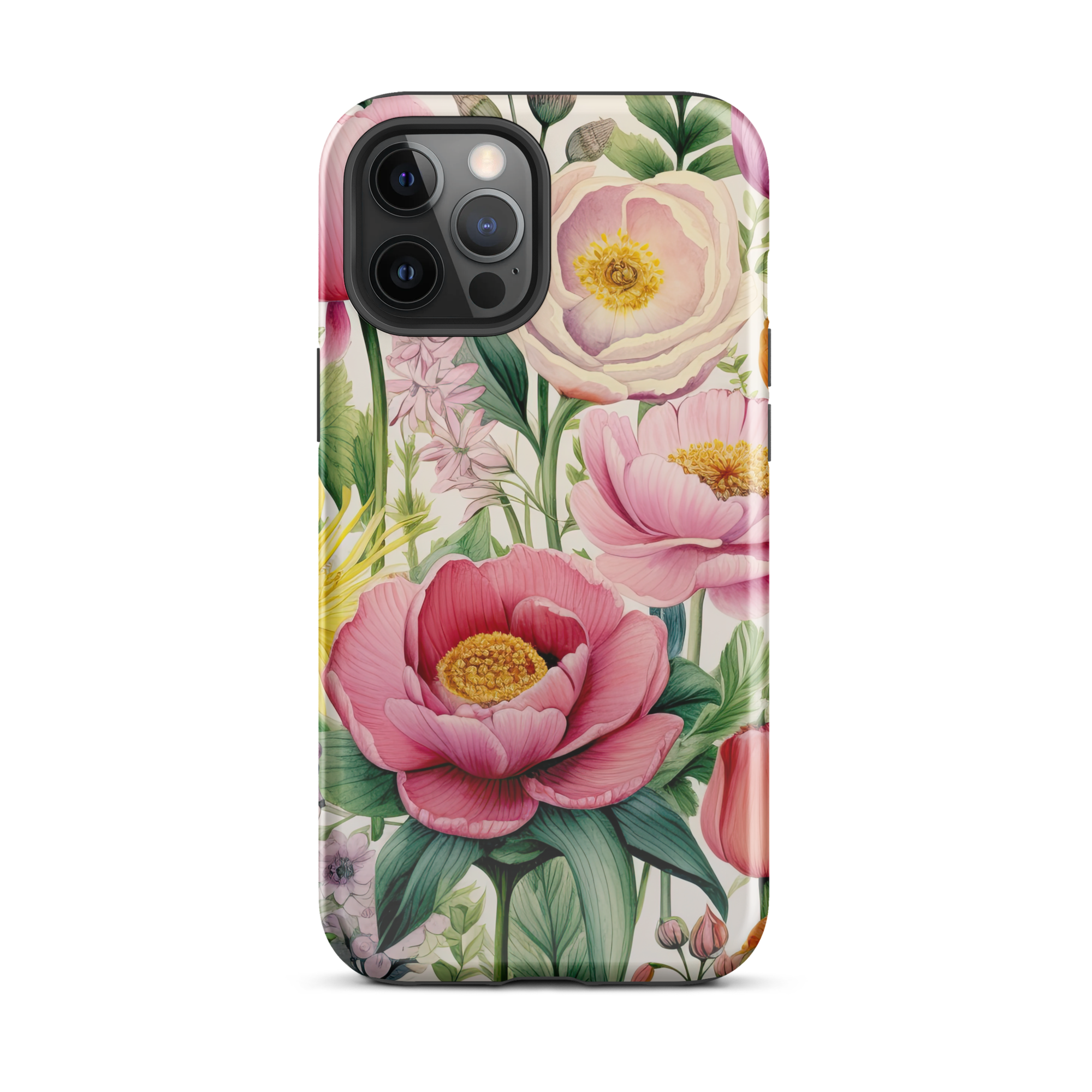 Peony Garden iPhone 12 Pro Max Case