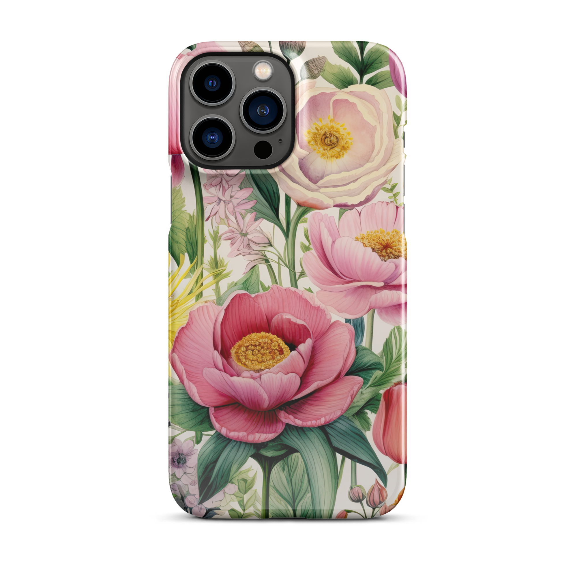 Peony Garden iPhone 13 Pro Max Case