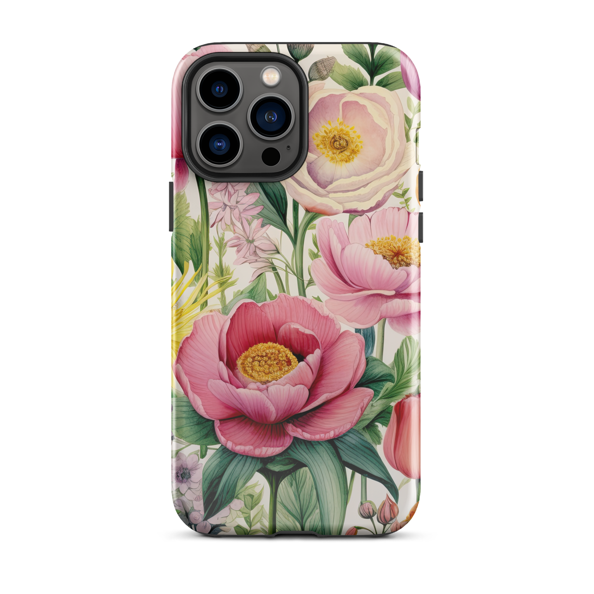Peony Garden iPhone 13 Pro Max Case