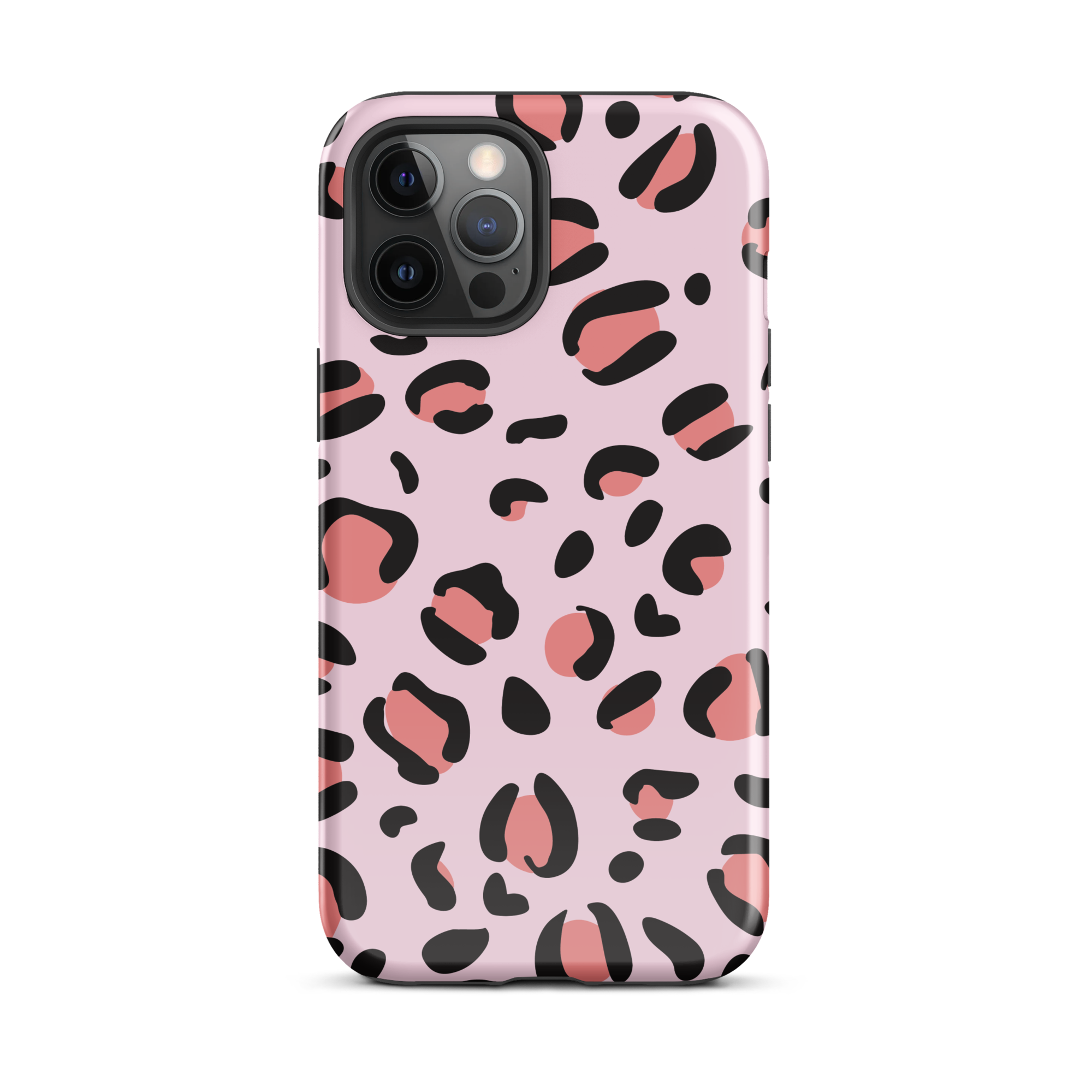 Pink Leopard Print iPhone 12 Pro Max Case