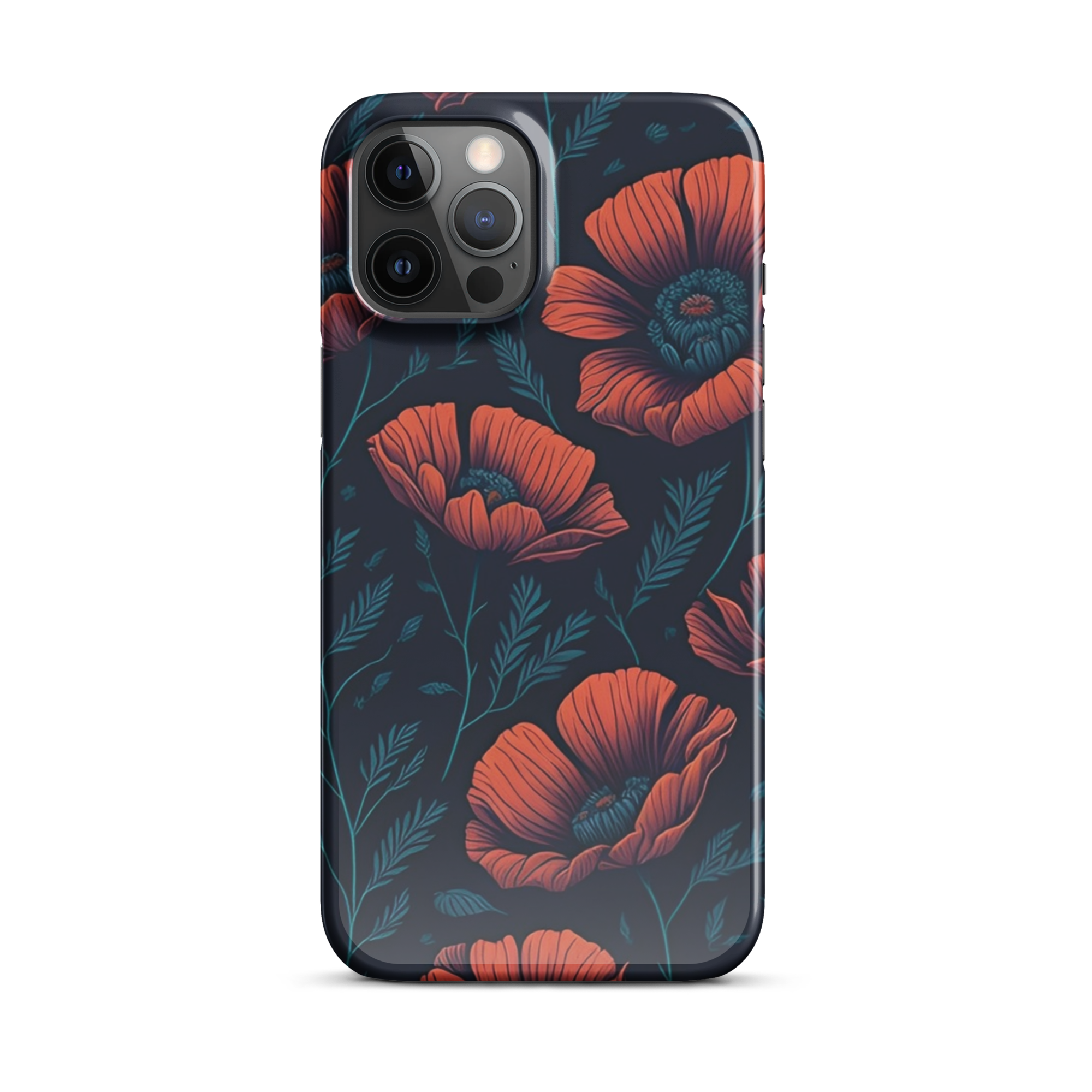 Poppy Flower iPhone 12 Pro Max Case
