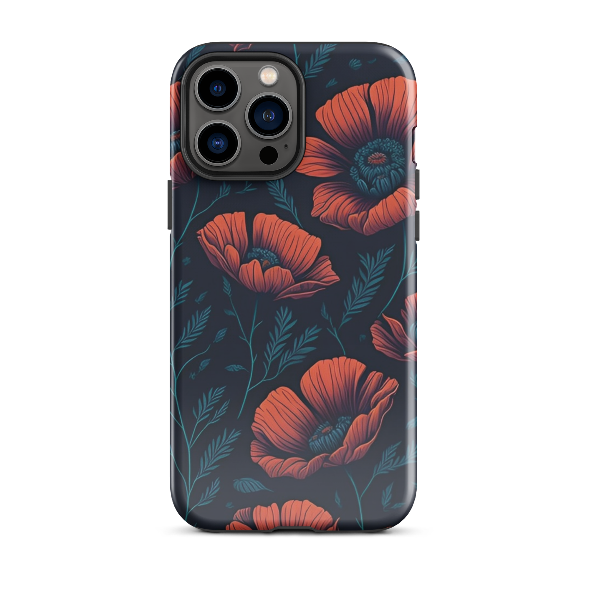 Poppy Flower iPhone 13 Pro Max Case