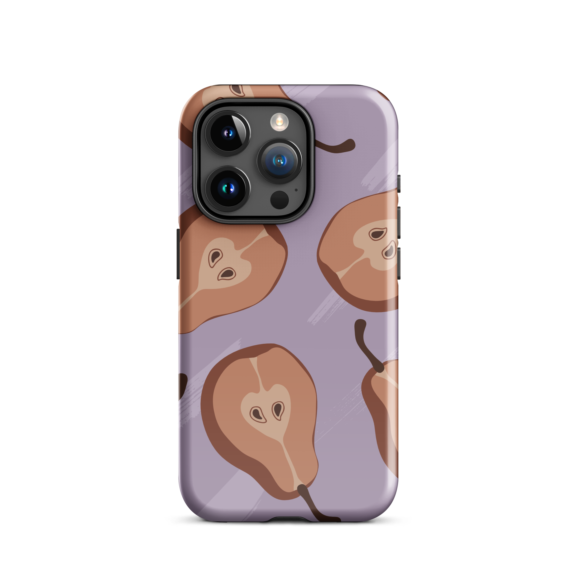 Purple Pear iPhone 15 Pro Case