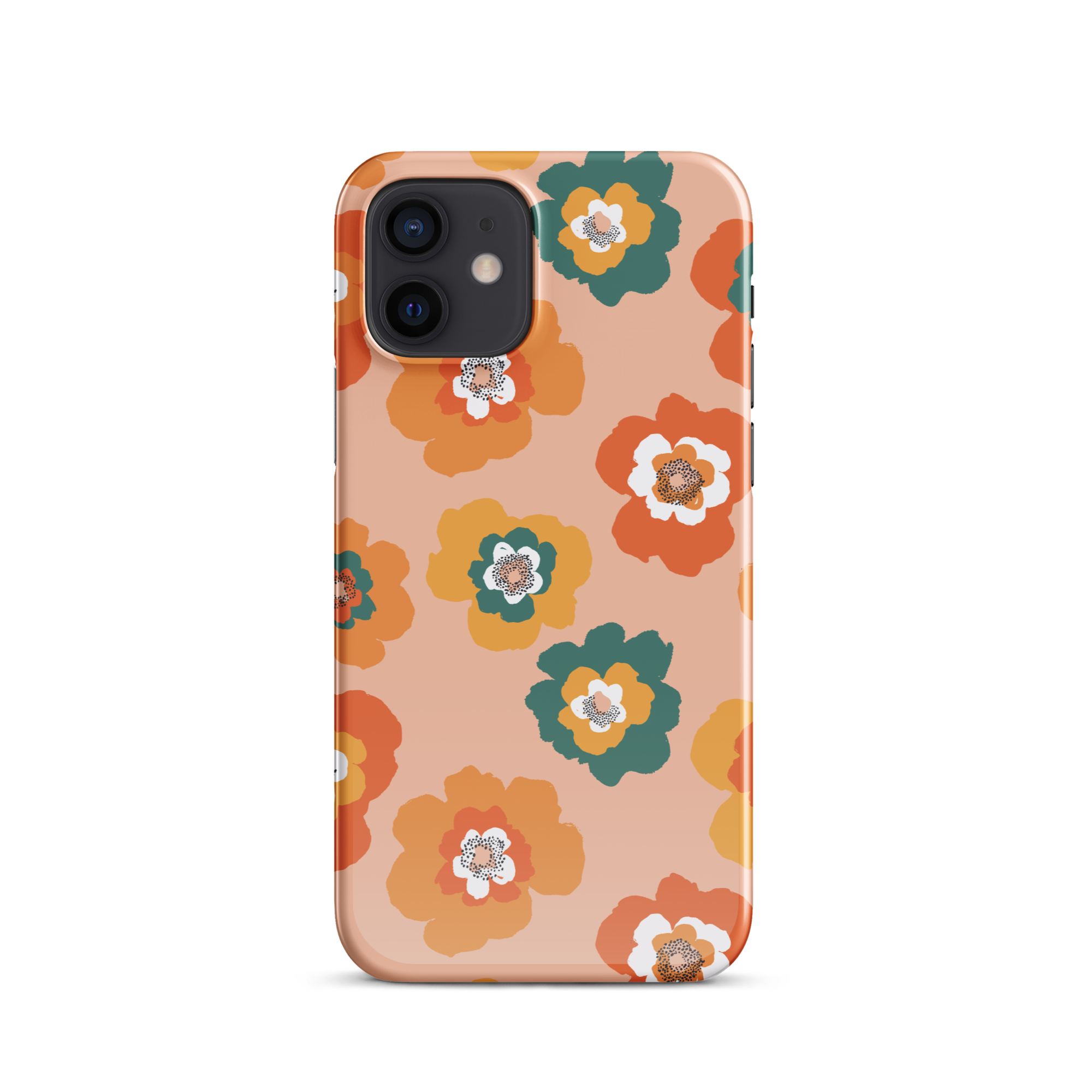 Retro Blossom iPhone 12 Case