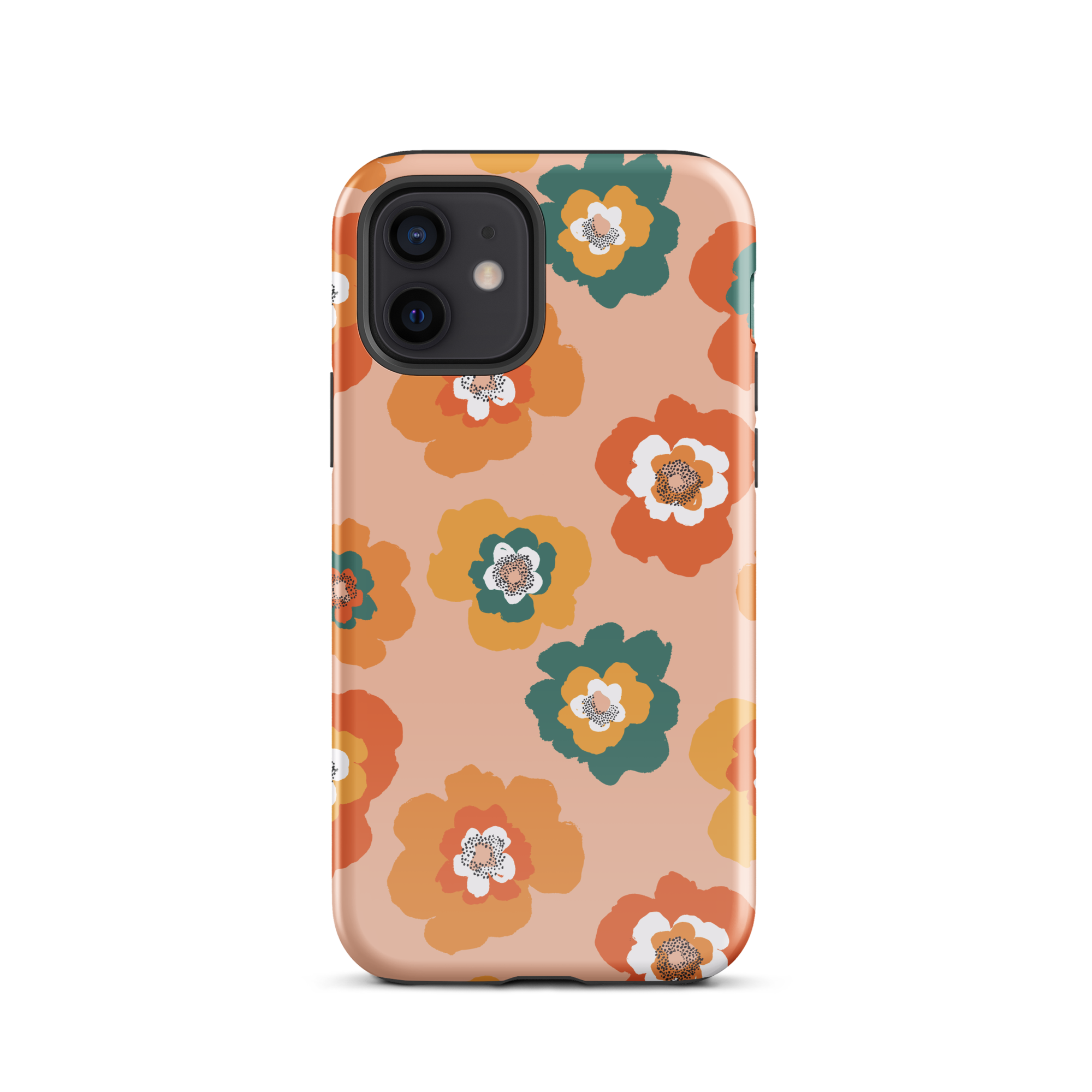 Retro Blossom iPhone 12 Case