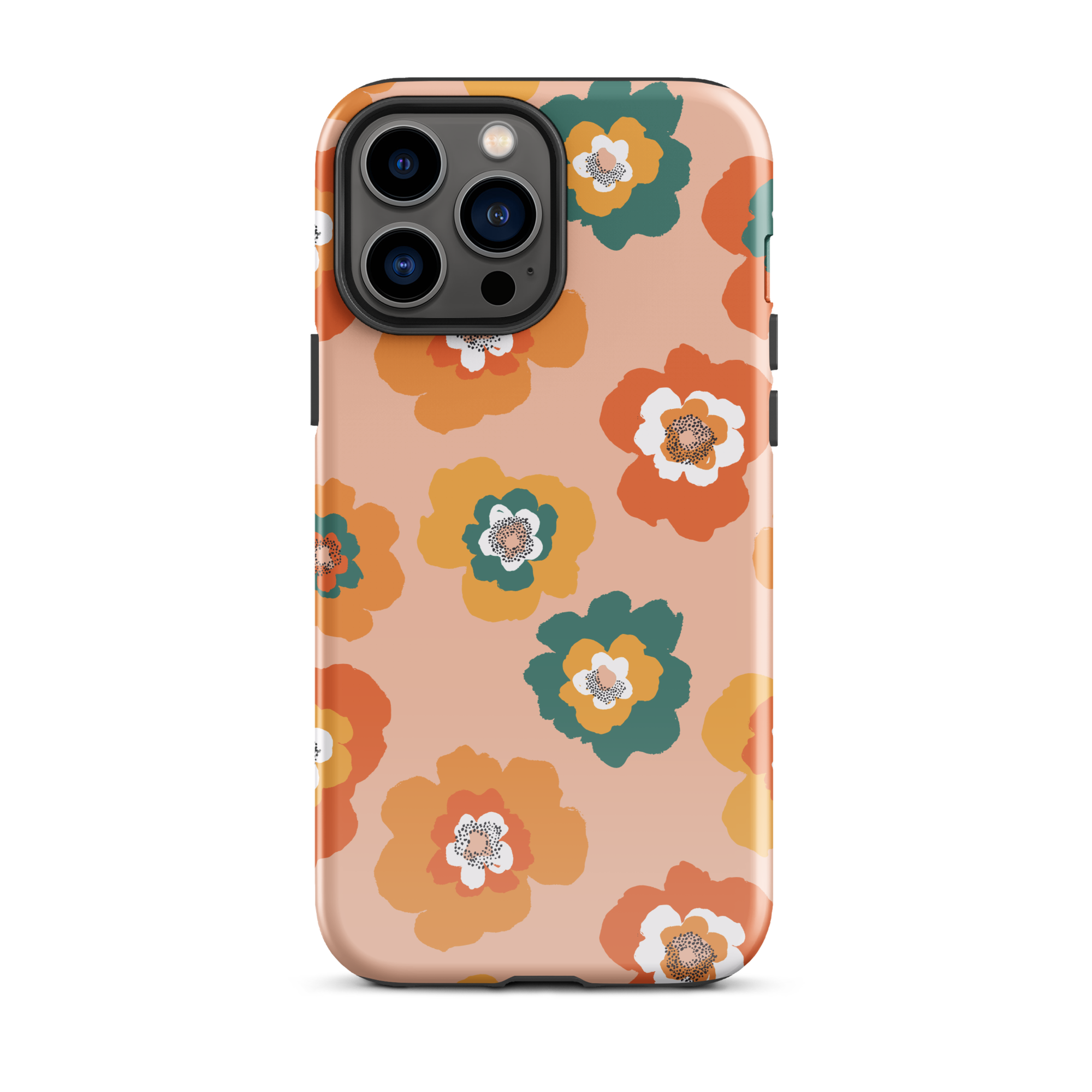 Retro Blossom iPhone 13 Pro Max Case