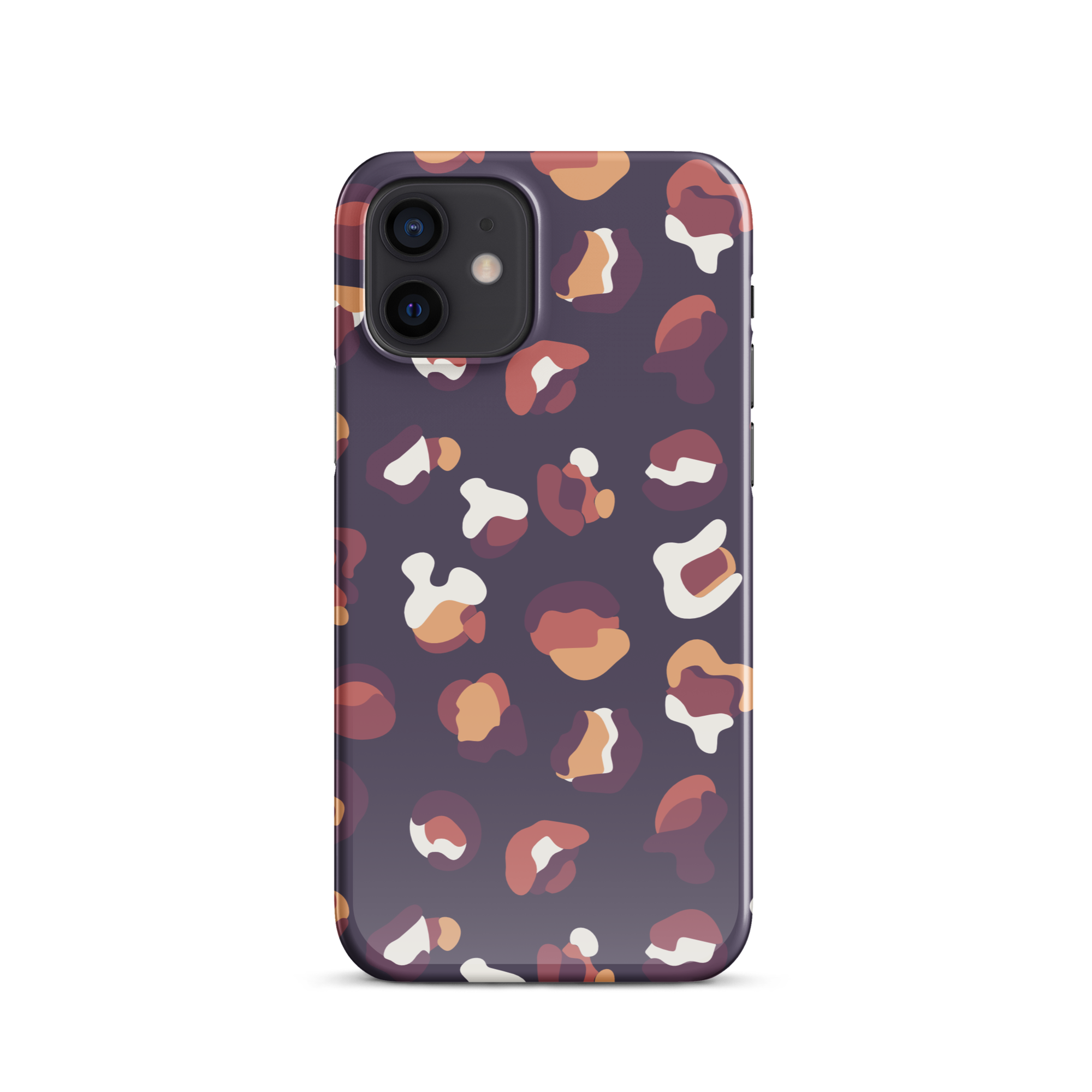 Retro Leopard Print iPhone 12 Case