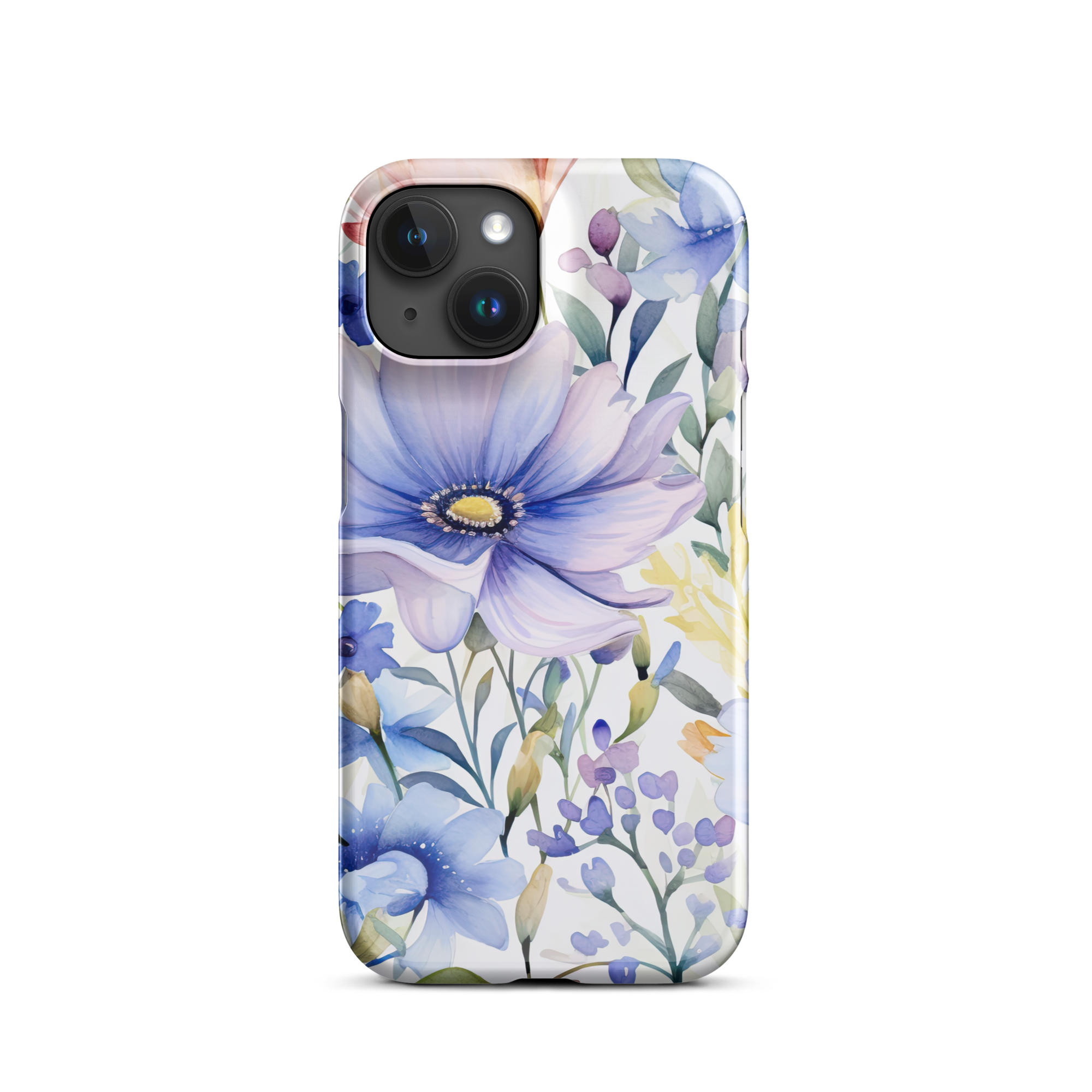 Serenity Blooms iPhone 15 Case