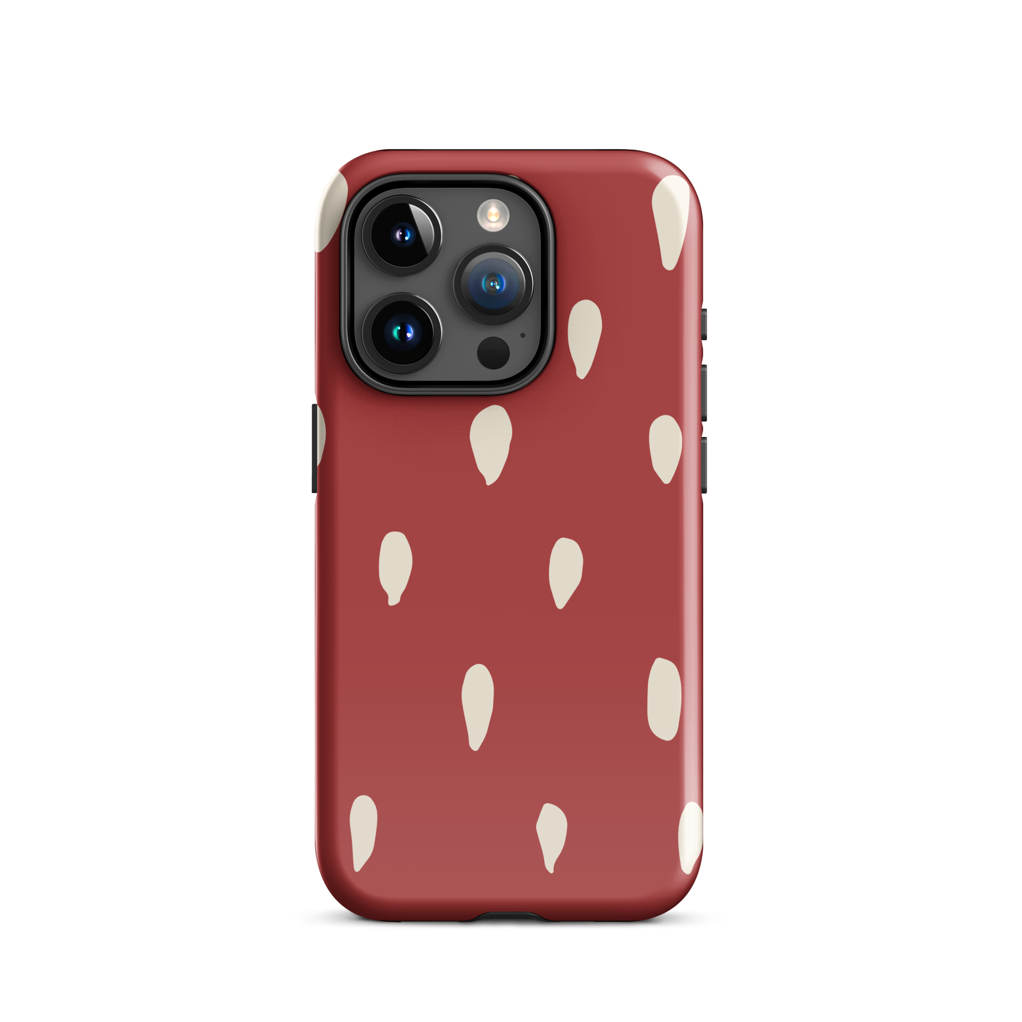 Strawberry Seeds iPhone 15 Pro Case