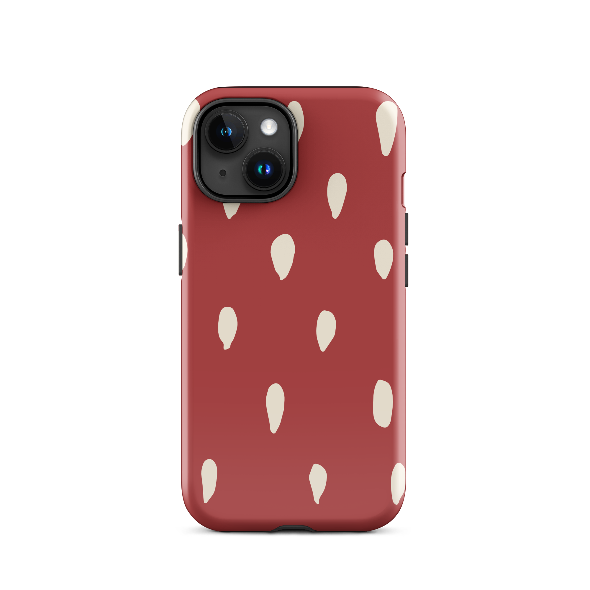 Strawberry Seeds iPhone 15 Case