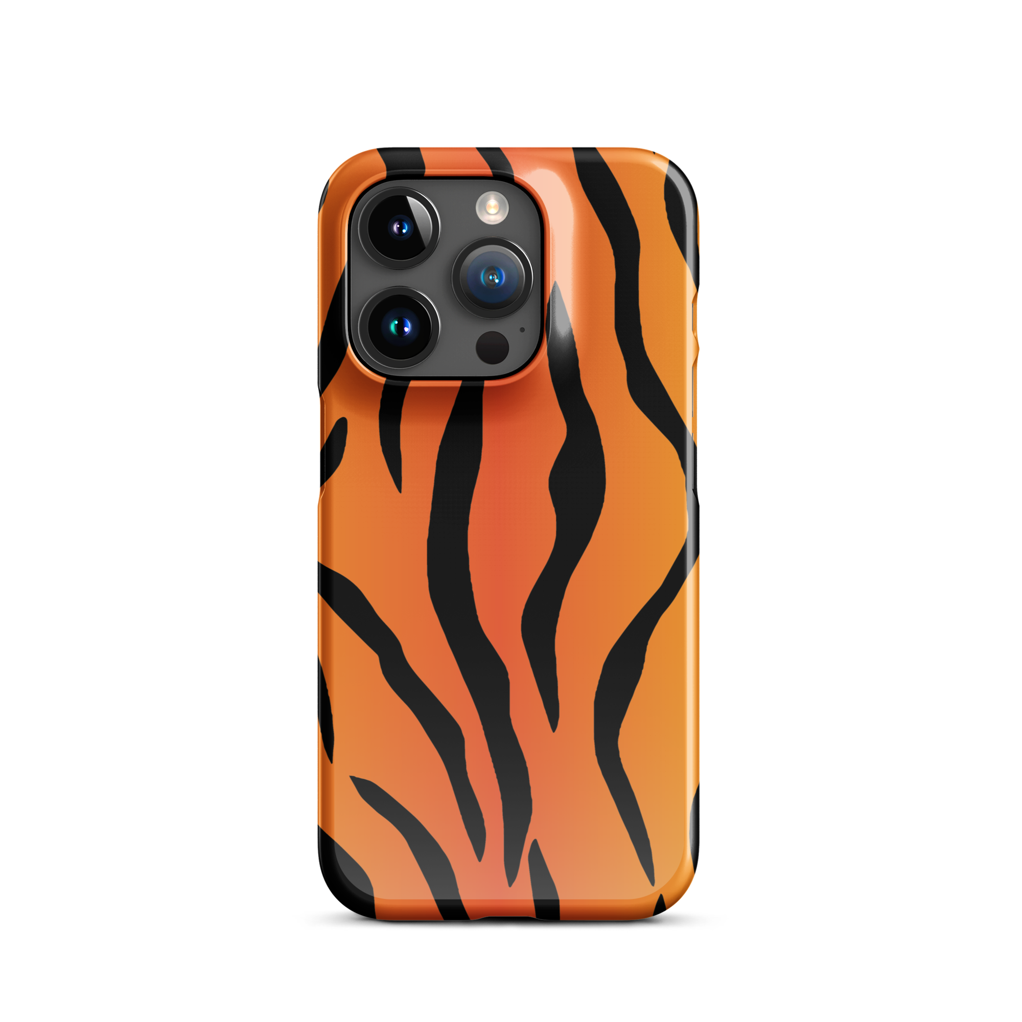 Tiger Print iPhone 15 Pro Case