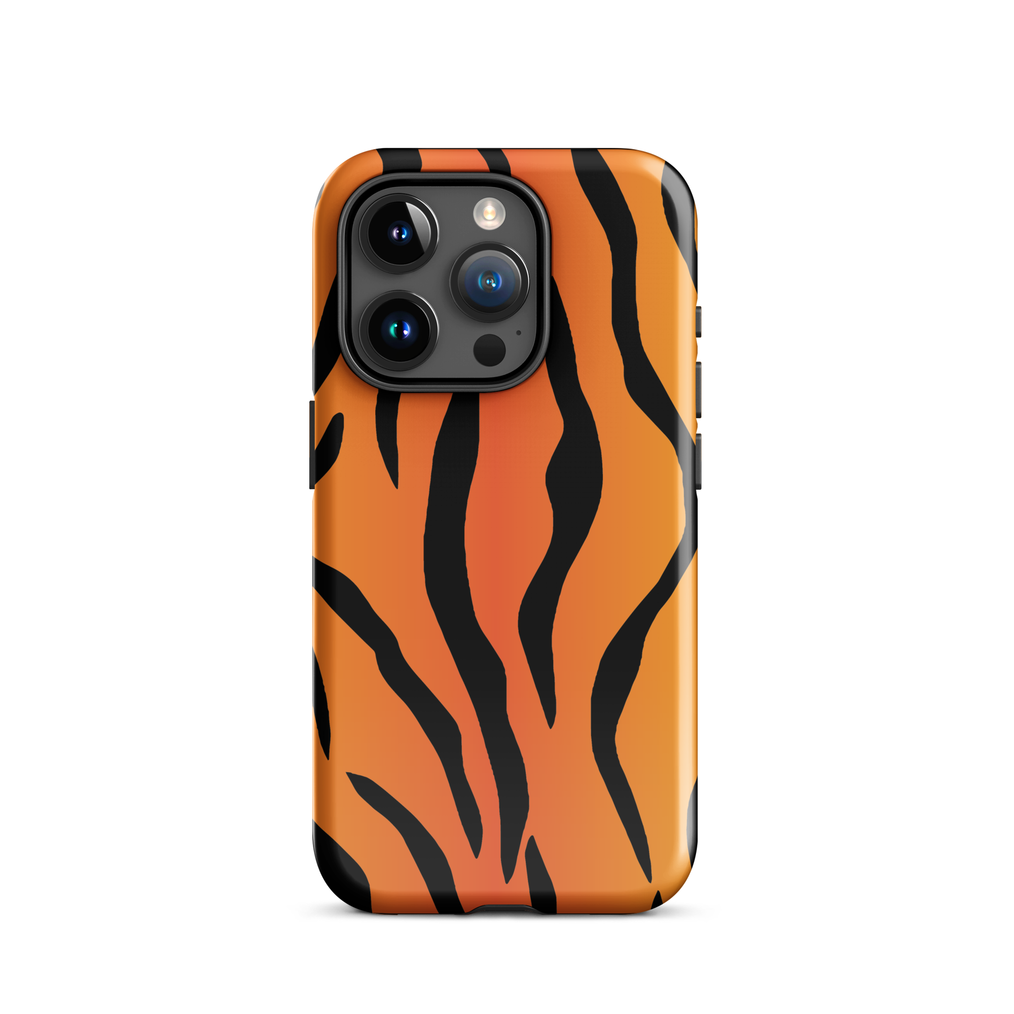 Tiger Print iPhone 15 Pro Case