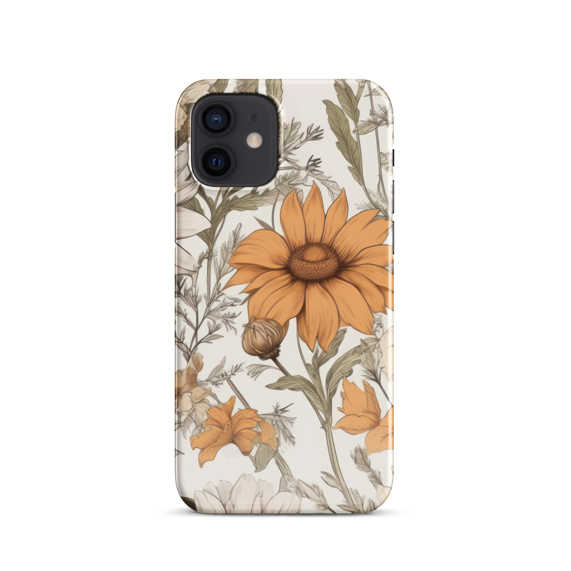 Vintage Sunflower iPhone 12 Case